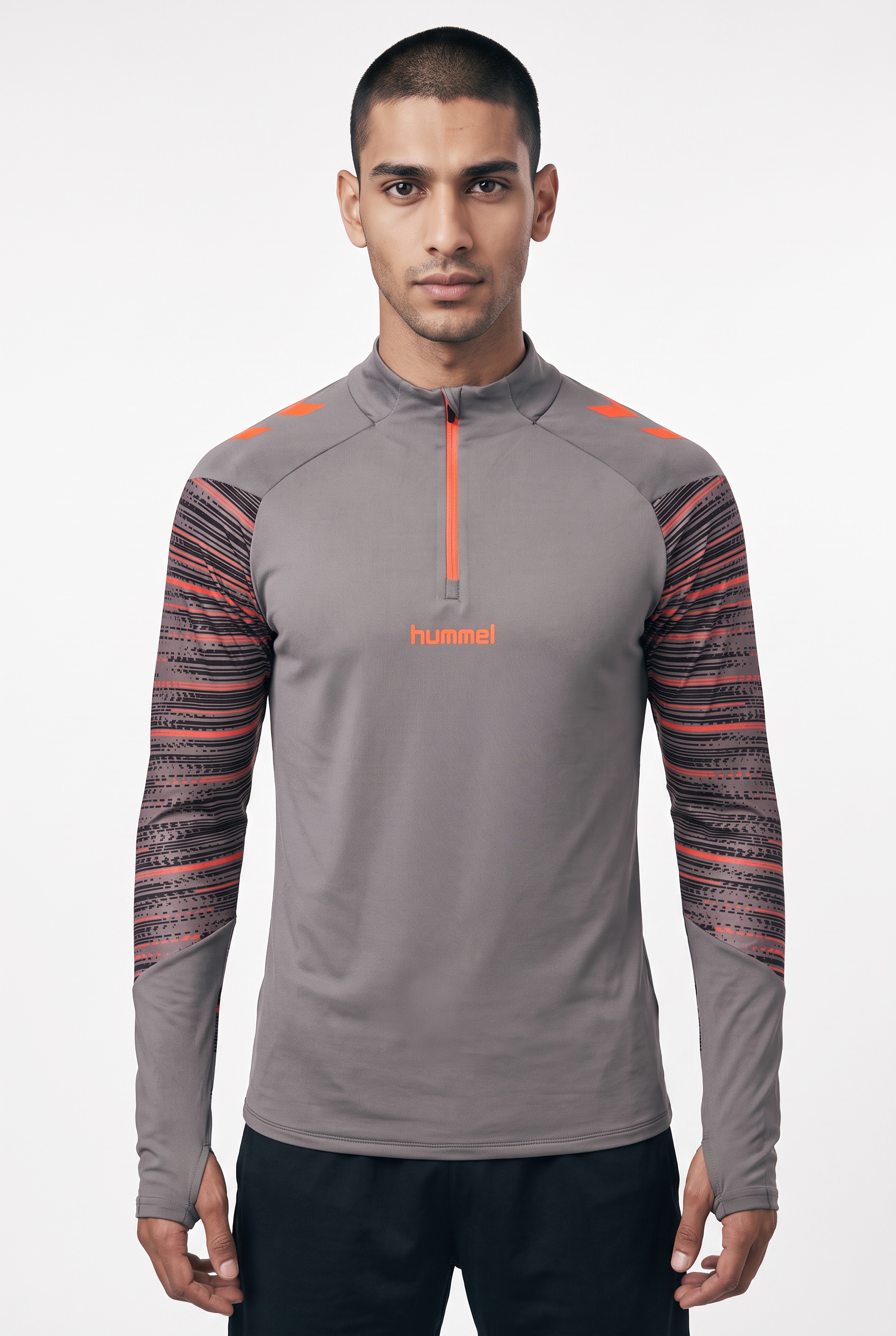 Image of hummel Trainingsshirt "HMLBLAZE PRO TRAINING HALF ZIP" schnell trocknend, atmungsaktiv, aus Polyester und Elasthan