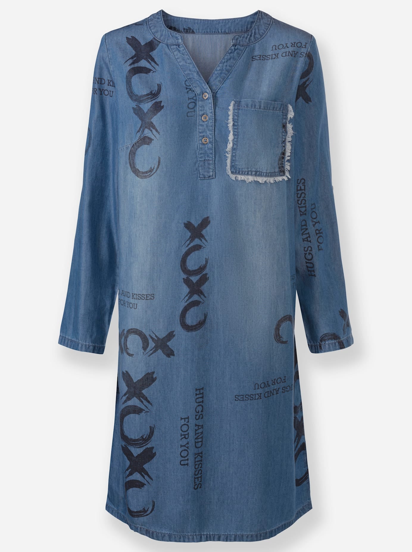 Inspirationen Druckkleid »Webkleid«