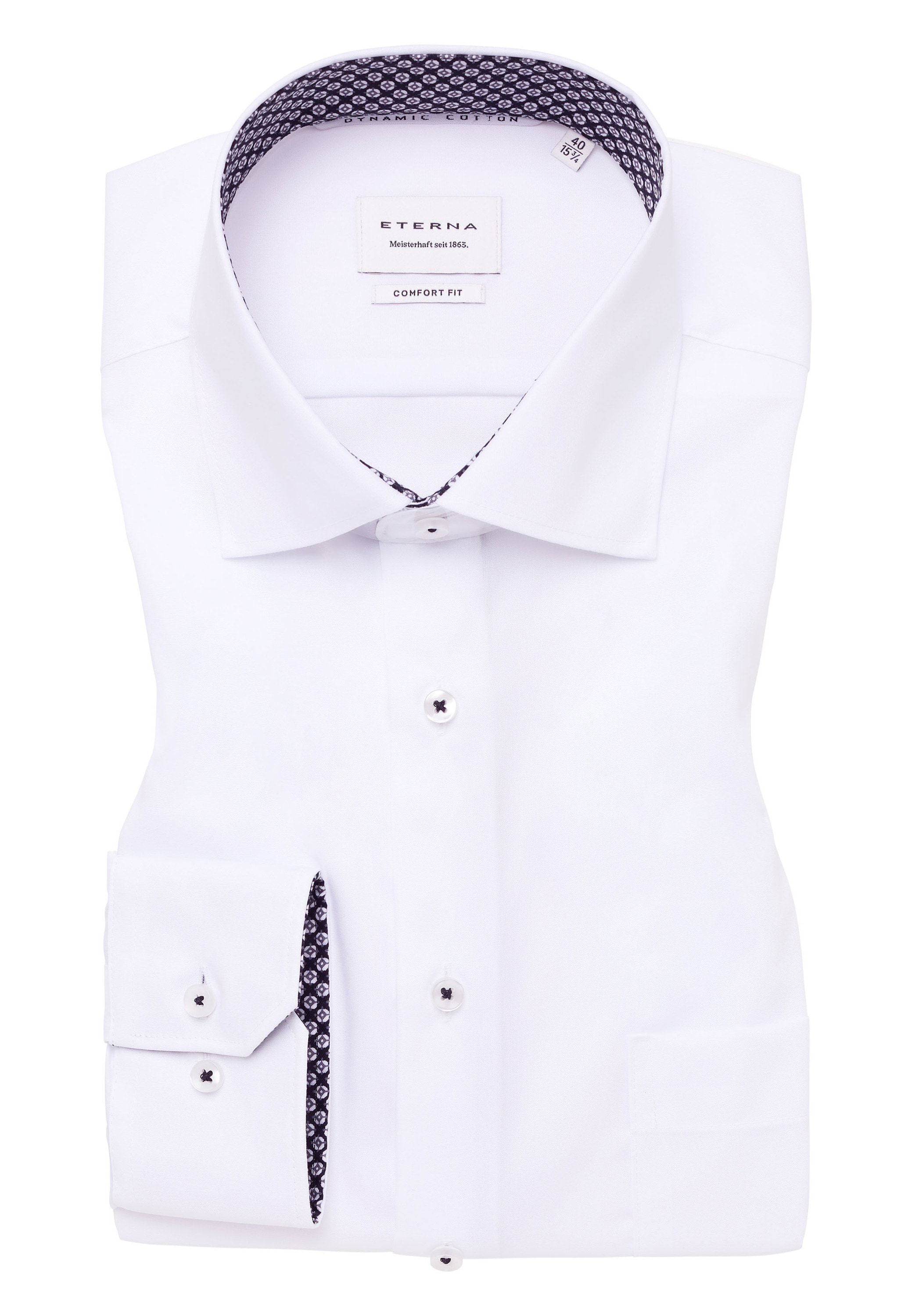 Eterna Chemise à manches longues »COMFORT FIT« NON IRON (bügelfrei)