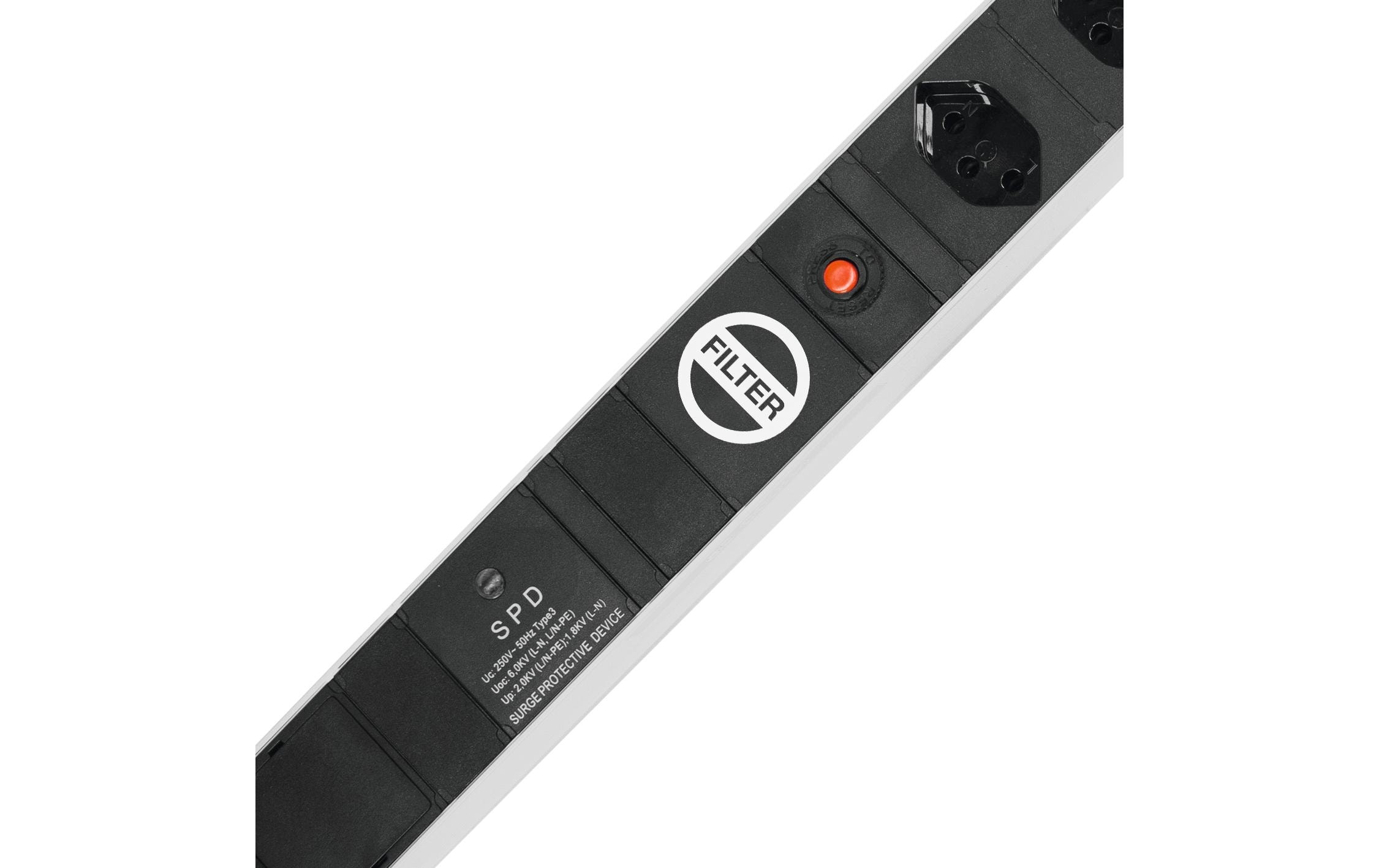 Steckdosenleiste »STEFFEN 19 5x T13, Silber«