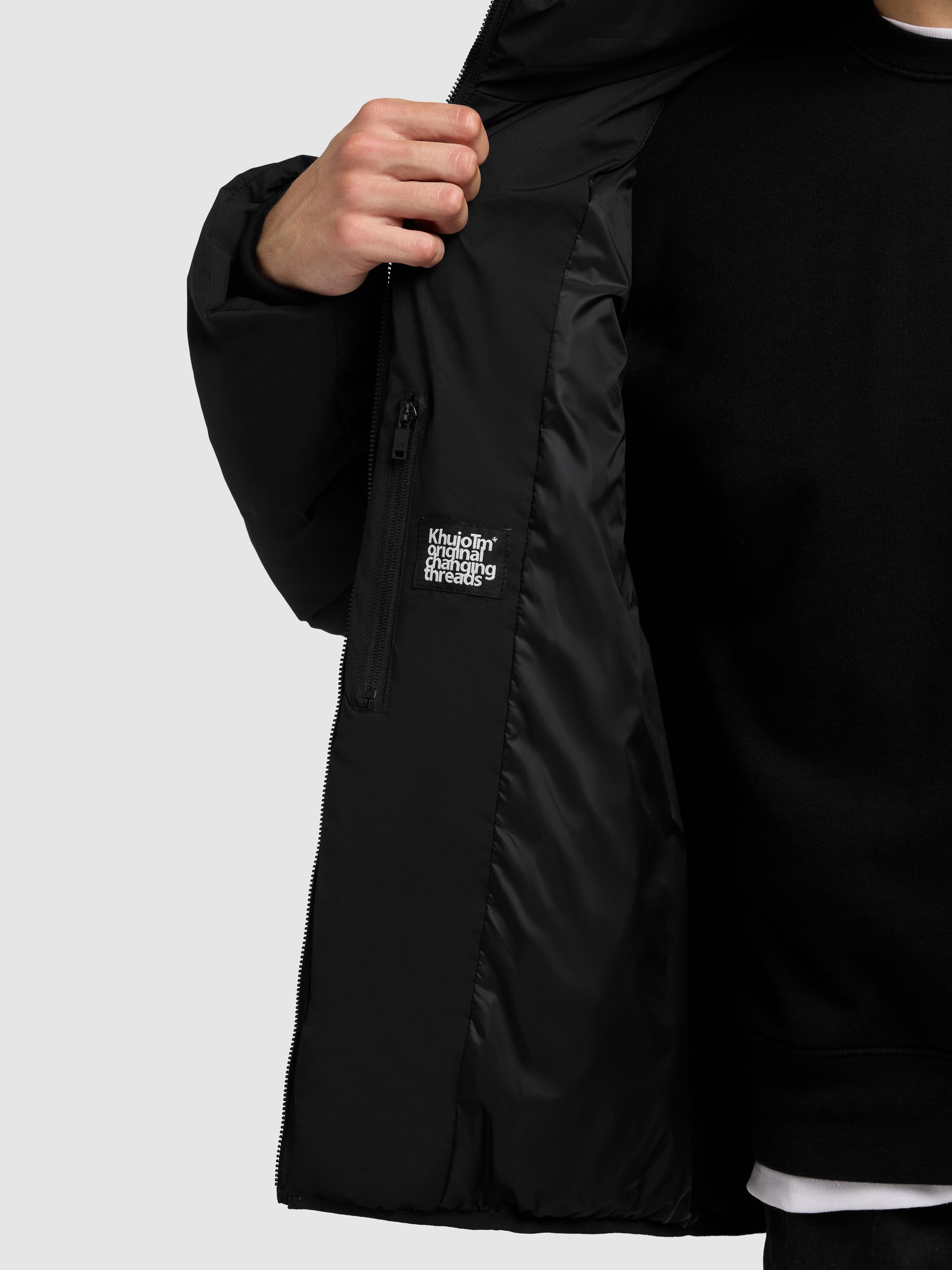 khujo Steppjacke »CLOVER« ohne Kapuze mit hochwertiger Prägung