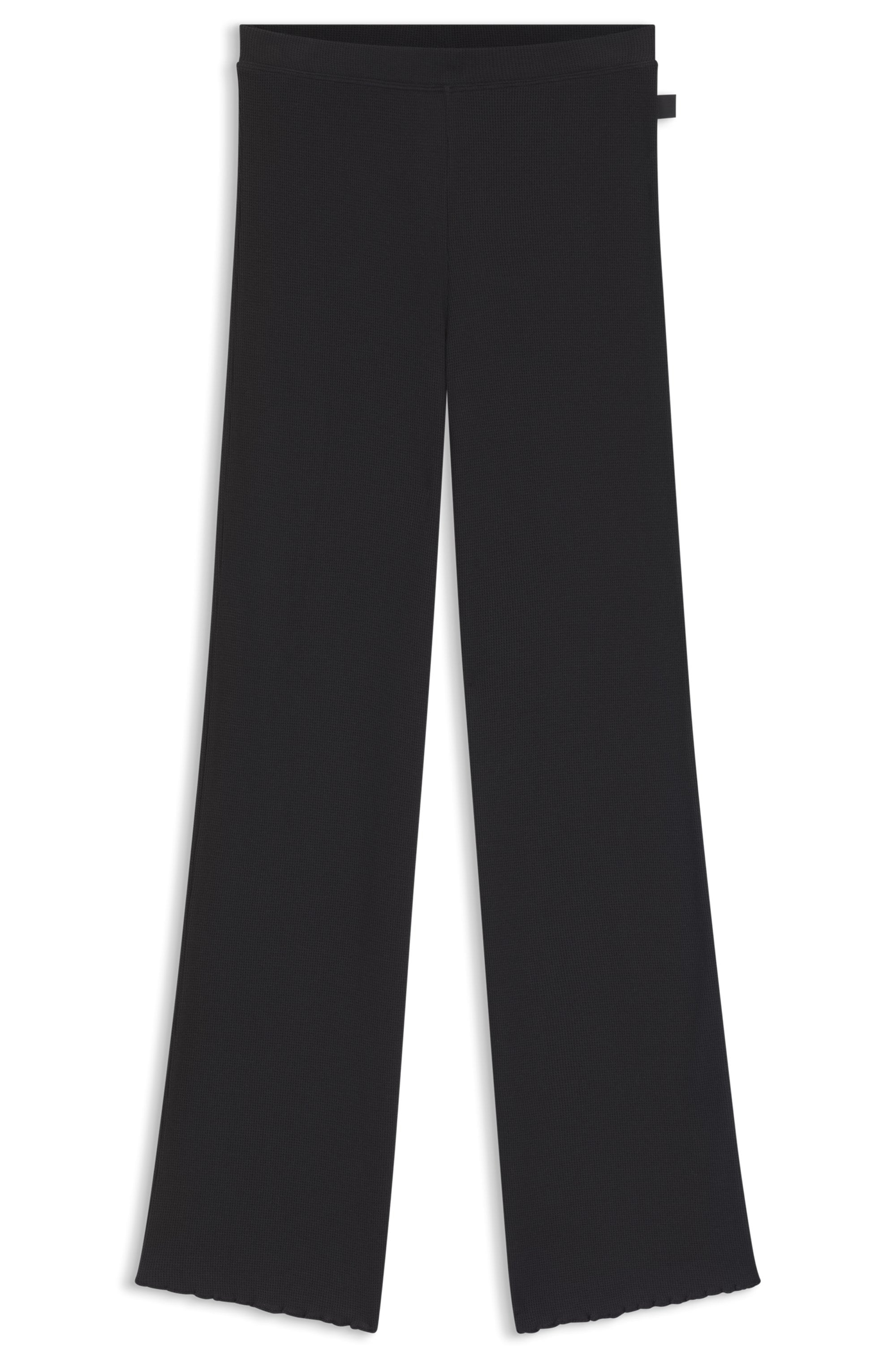 BOSS Pantalon de pyjama »Cosy Waffle«  en mélange de coton avec structure gaufrée