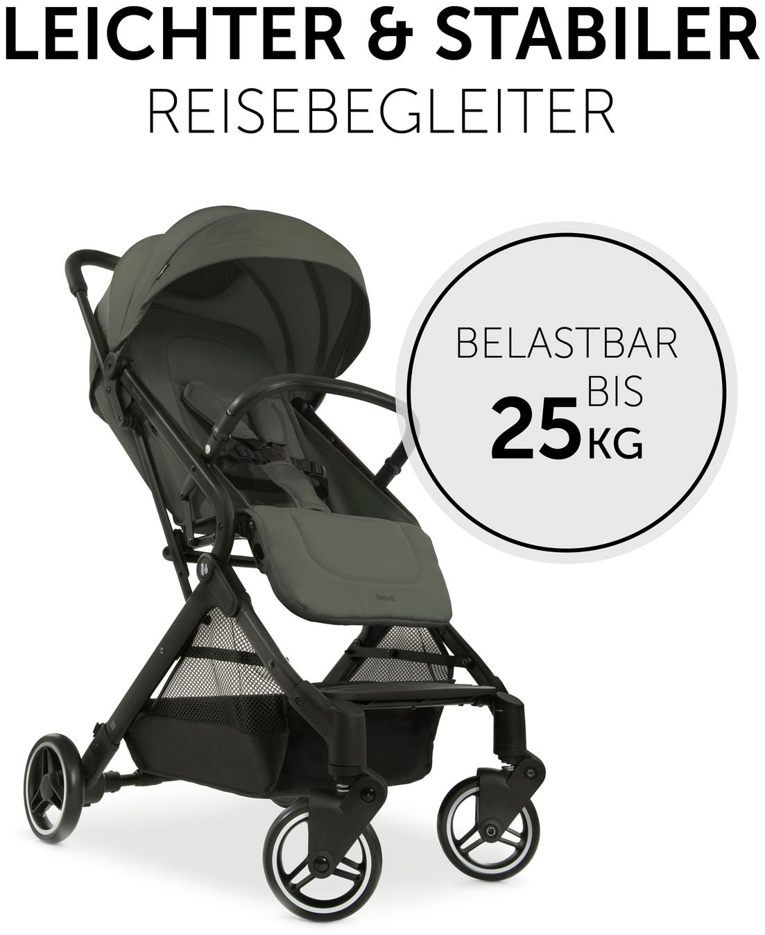 Hauck Kinder-Buggy »Travel N Care« 25 kg Reisebuggy, leicht; bis 25 kg belastbar
