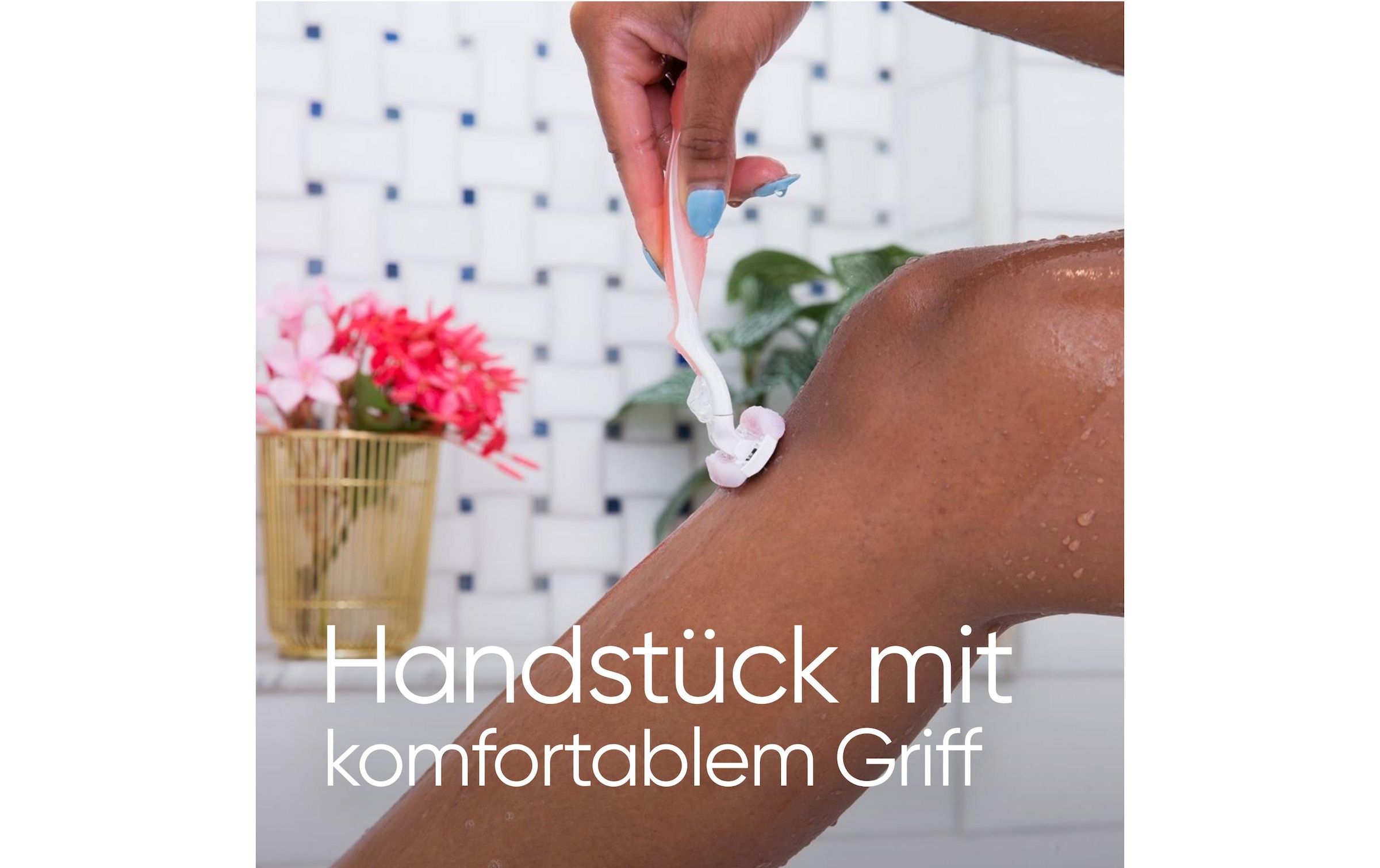 Gillette Venus Körperrasierer »Rasierer Comfortglide Spa Breeze + 4 Rasierklingen«