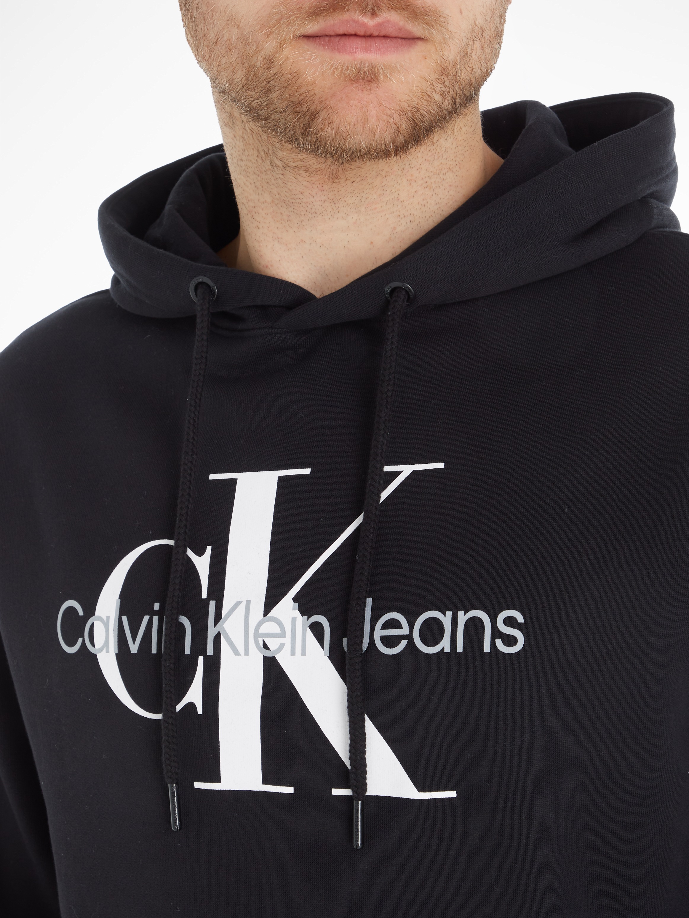 Calvin Klein Jeans Kapuzensweatshirt »CORE MONOGRAM HOODIE«, mit Kängurutasche