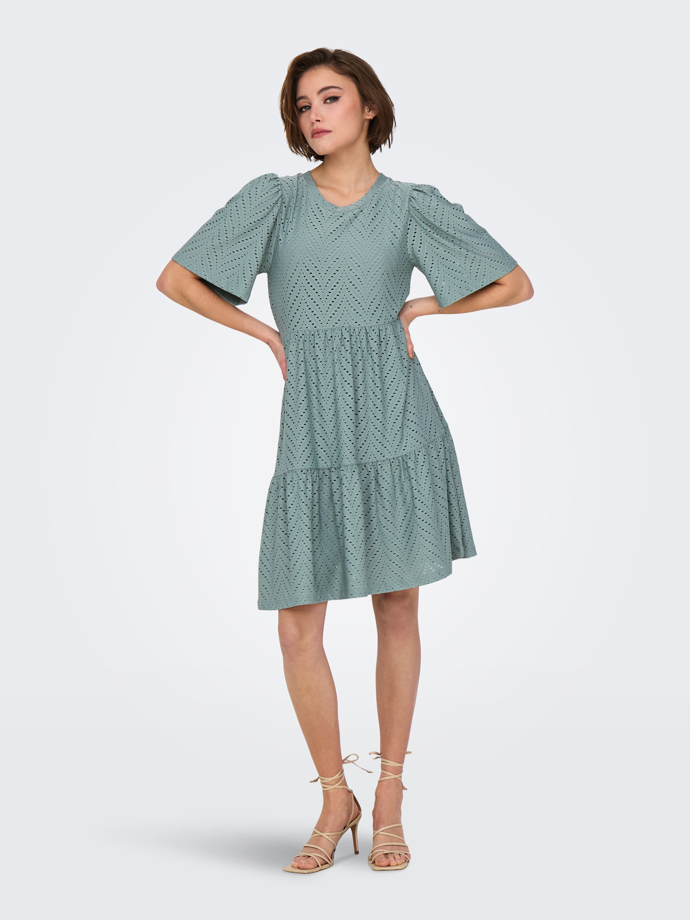 JDY Minikleid »JDYCARLA CATHINKA S/S DRESS JRS NOOS«, Sommerkleid