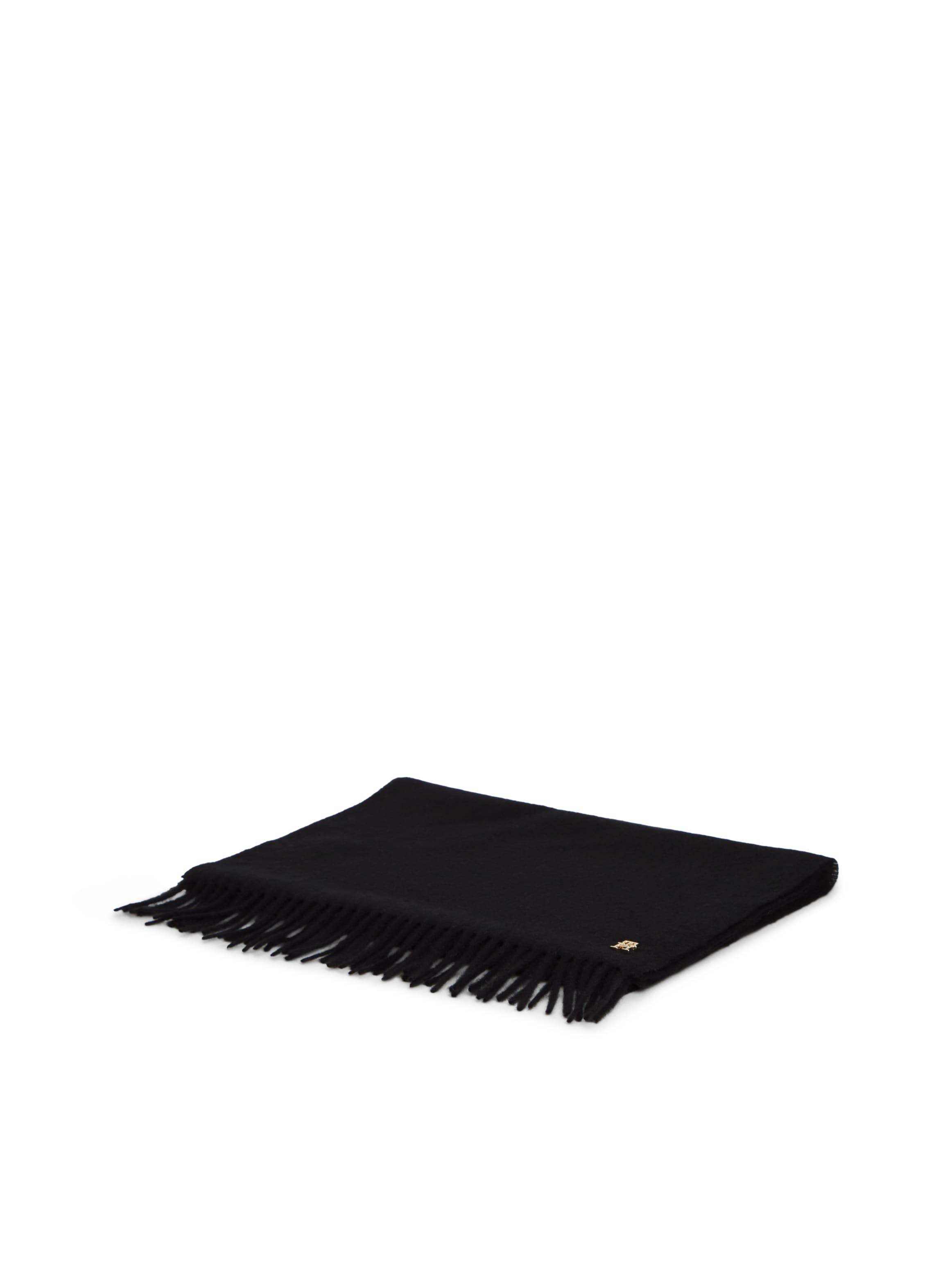 Tommy Hilfiger Loop »CASHMERE WOVEN SCARF« Regular fit mit Fransen