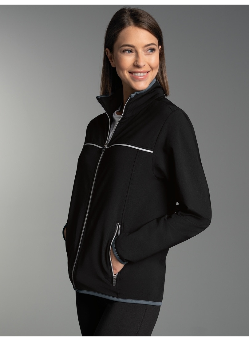 Trigema Veste d'entraînement »TRIGEMA Praktische Sportjacke aus Microfaser« 1 cuis tlg.