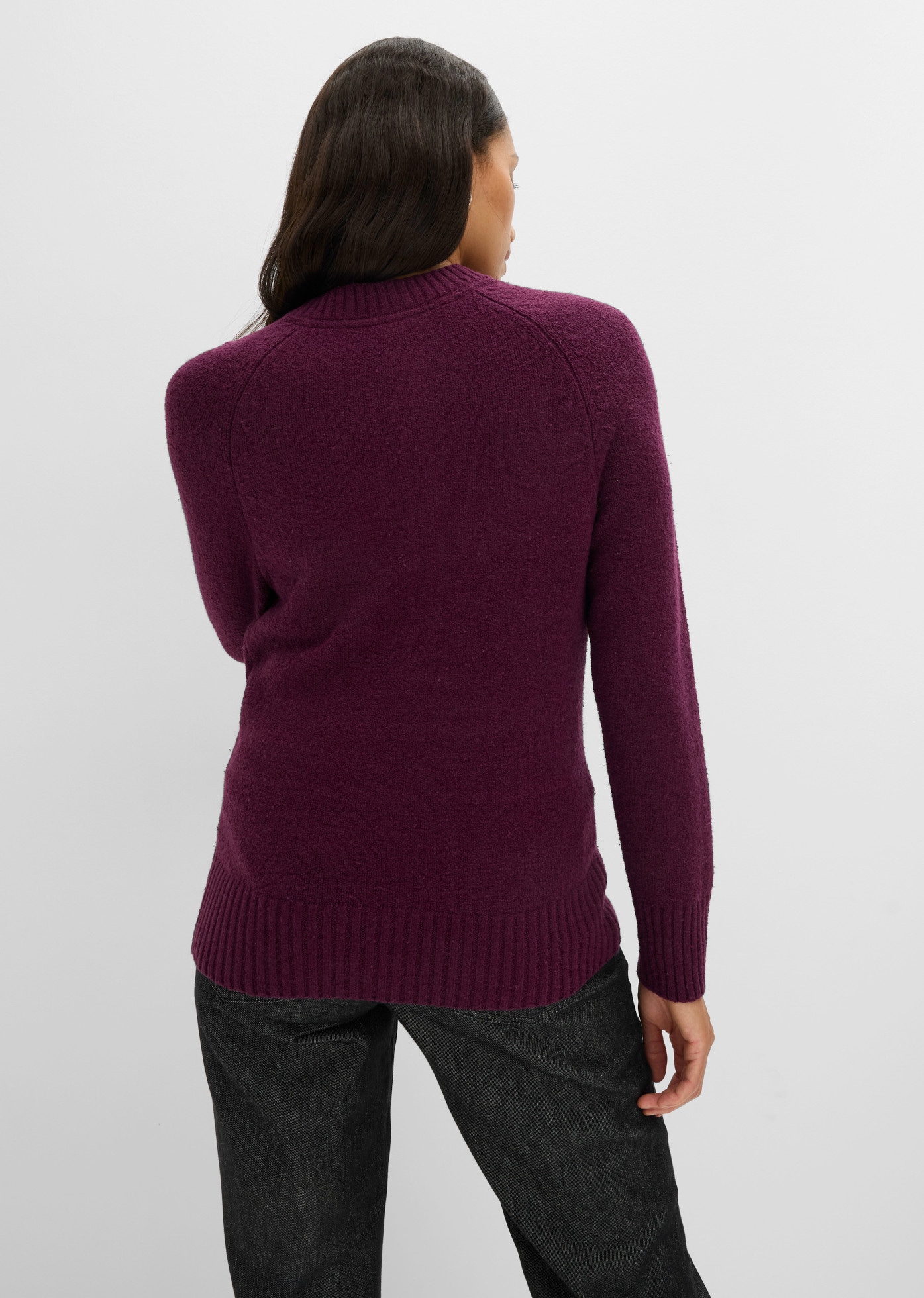 bonprix Pull en tricot avec boutons, coupe décontractée, style casual