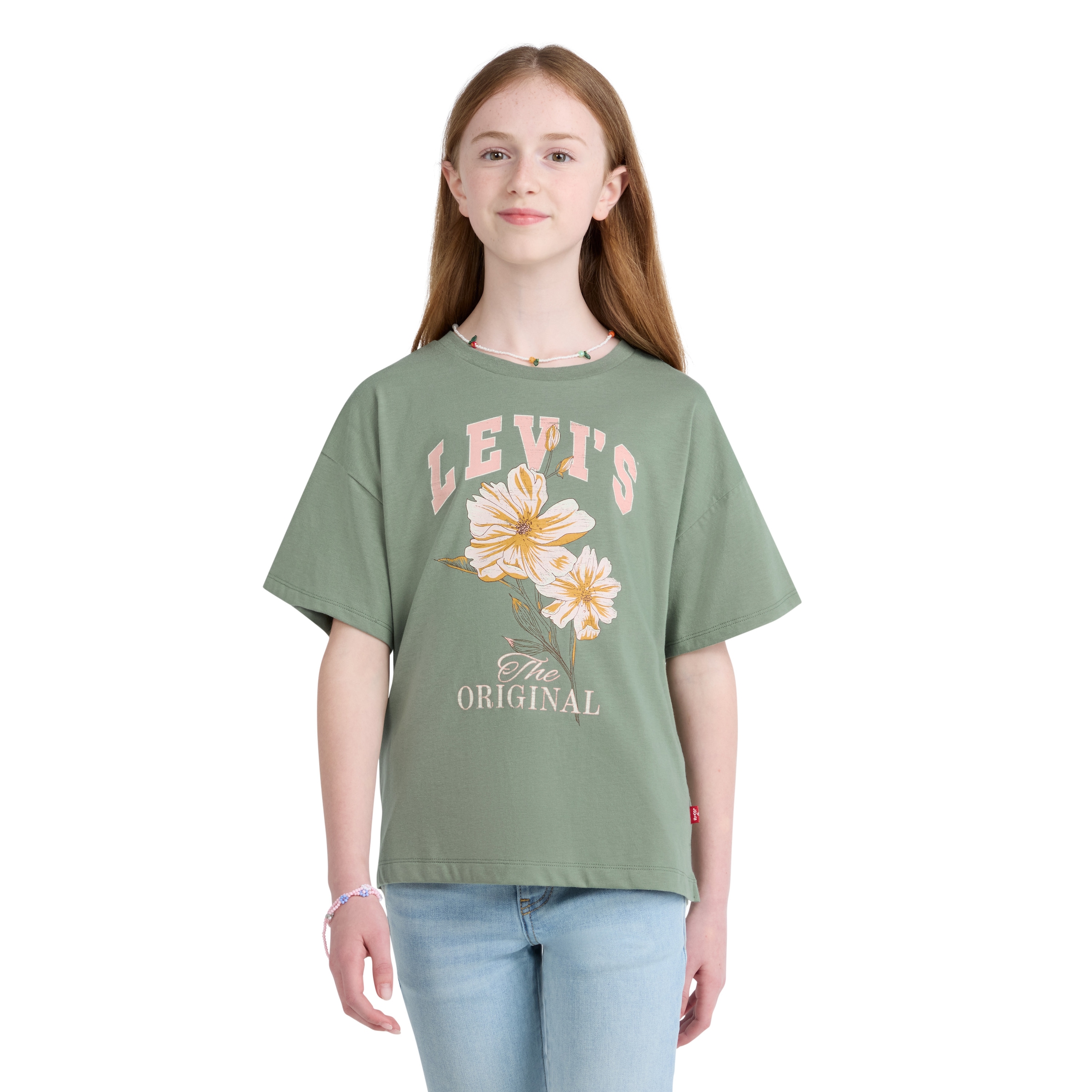 Image of Levis Kids T-Shirt "LVG FLOWER MARKET OVERSIZED TE" mit Flower-Print