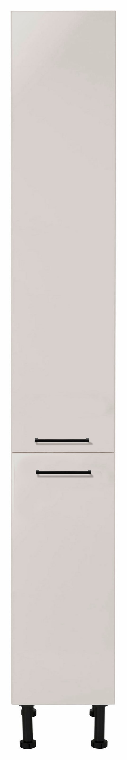 wiho Küchen Apothekerschrank »Nisos«, 30 cm breit, Soft-Close in Schubladen, verstellbare Füsse, ohne Platte