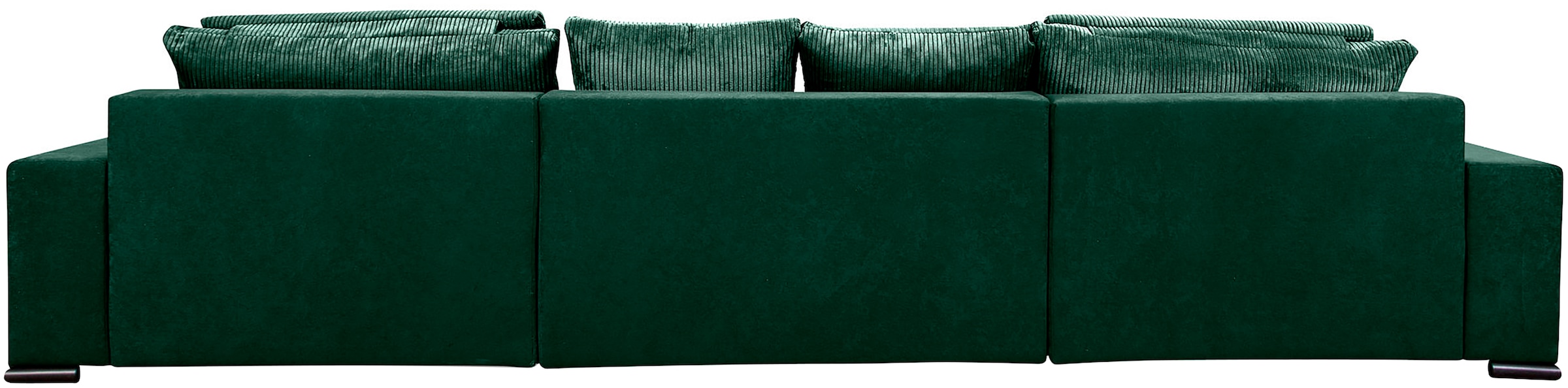 COLLECTION AB Wohnlandschaft »XXXL-Josy Relax U-Form Breite 352 cm, mit 2 gleich grossen Recamieren«, inkl. Bettfunktion, Bettkasten, mit 4 Rückenkissen in zwei Grössen