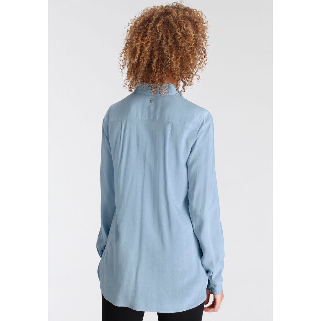 Tamaris Hemdbluse, im Oversize-Look