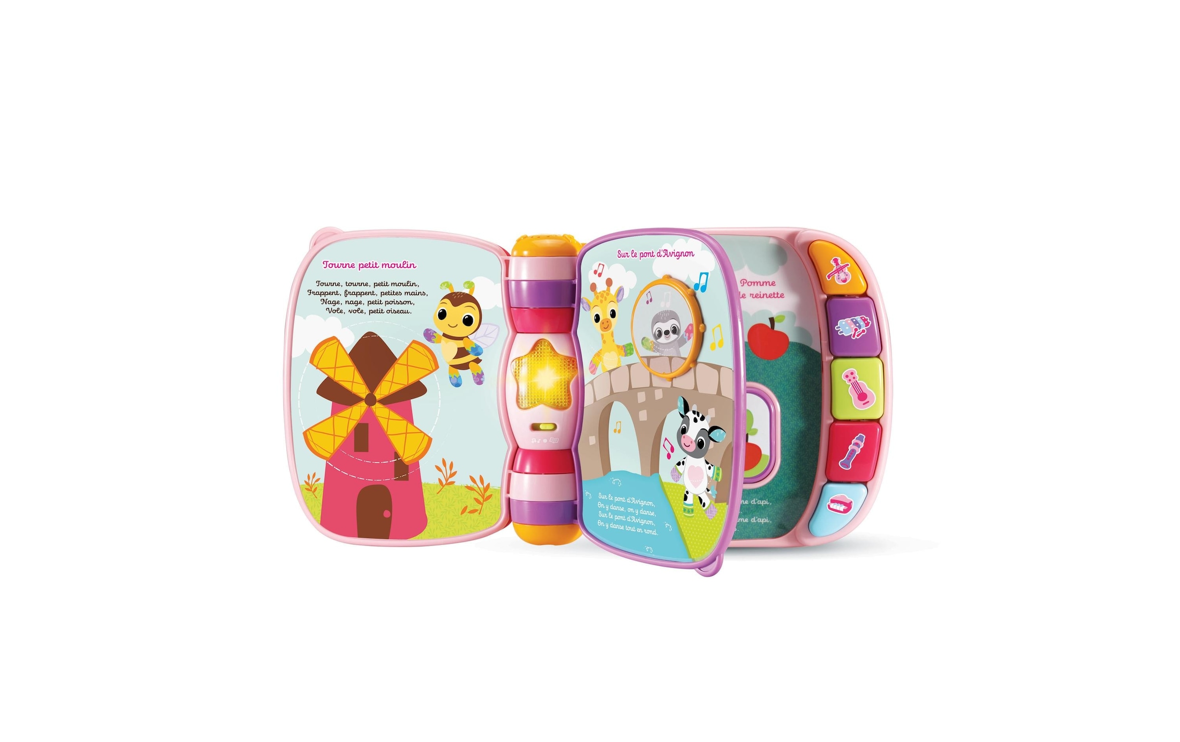 Vtech® Jouets éducatifs »Super livre enchanté des Baby loulous rose«