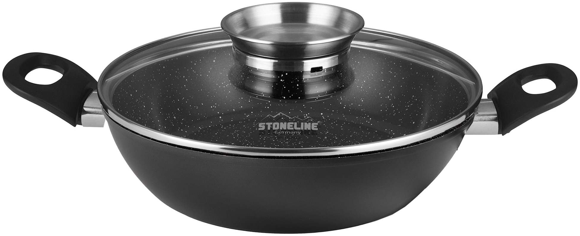 STONELINE Servierpfanne »CERAMIC«, Aluminium, (1 tlg.), Ø 28 cm. 3,7 Liter, Induktion