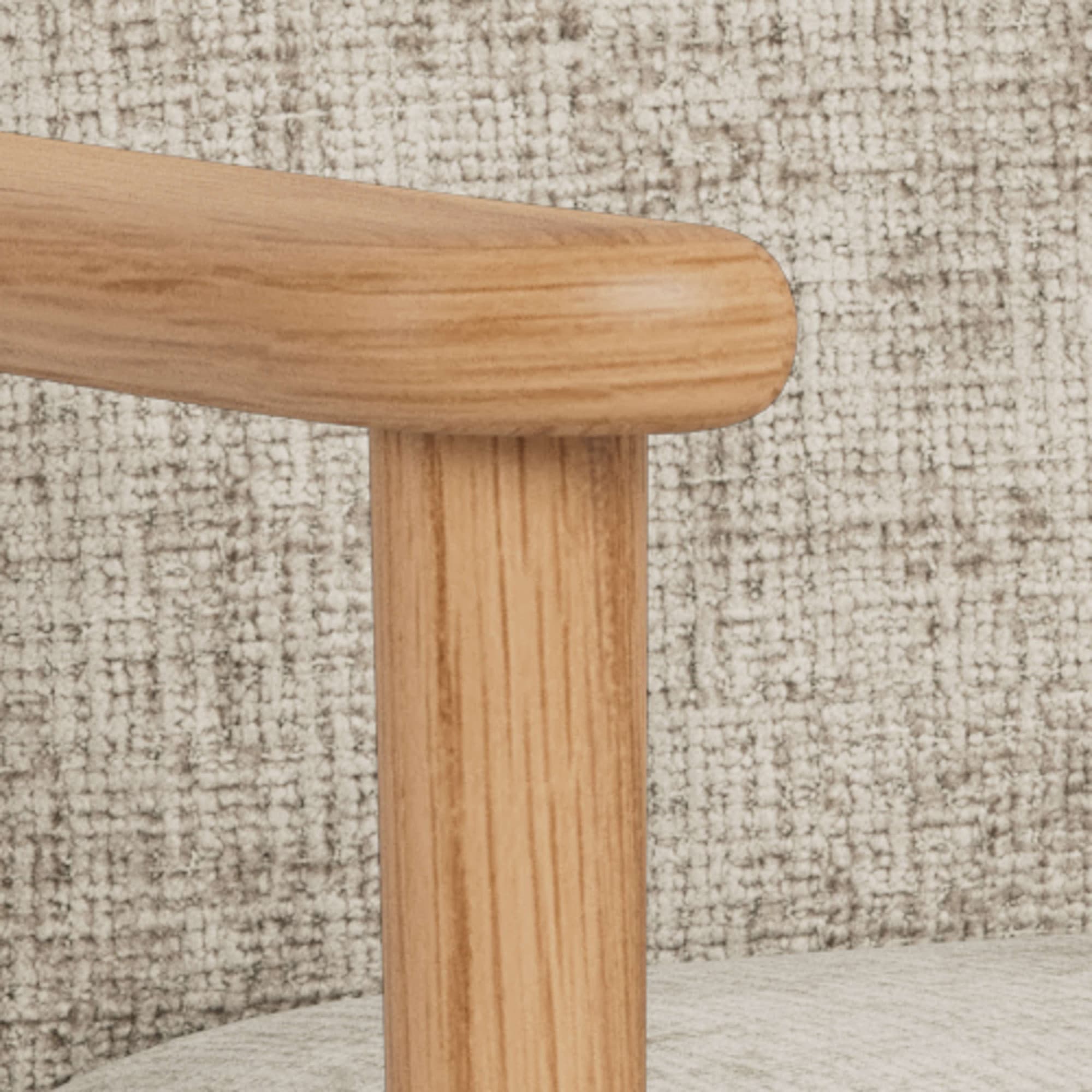 ACTONA GROUP Polsterstuhl »Polsterstuhl« () Stuhl mit Armlehne, beige, 71x84x83cm