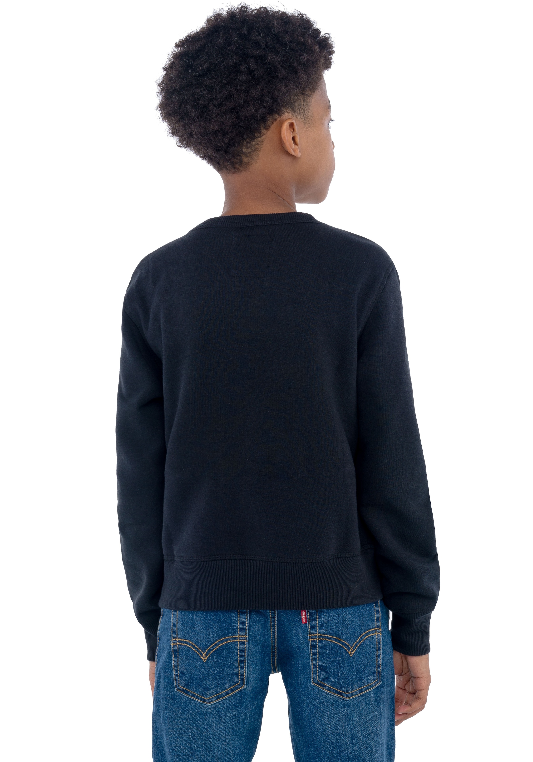 Levi's® Kids Sweatshirt »LVB LVB FRENCH TERRY BATWING«, mit grossem Logo
