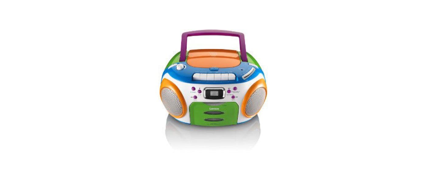 Lenco Radio »SCR-970 Mehrfarbig«, (CD FM-Tuner-AM-Tuner)