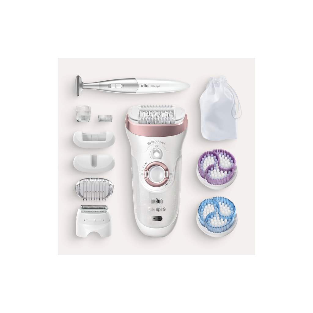 Braun Epilierer »Silk-épil 9 SkinSpa 9-980 SensoSmart«