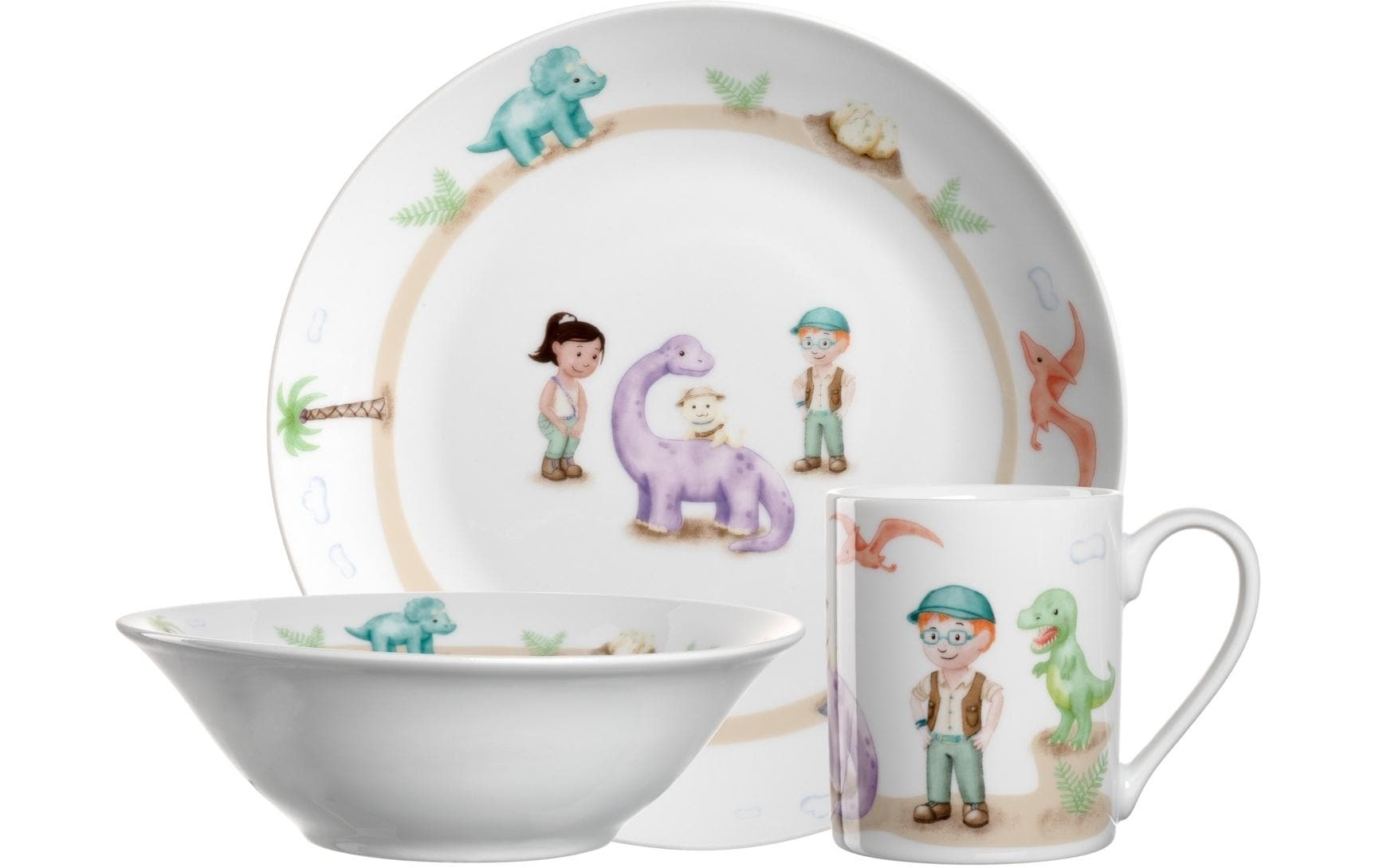 Image of LEONARDO Kindergeschirr-Set "Avventura 3tlg. Din"