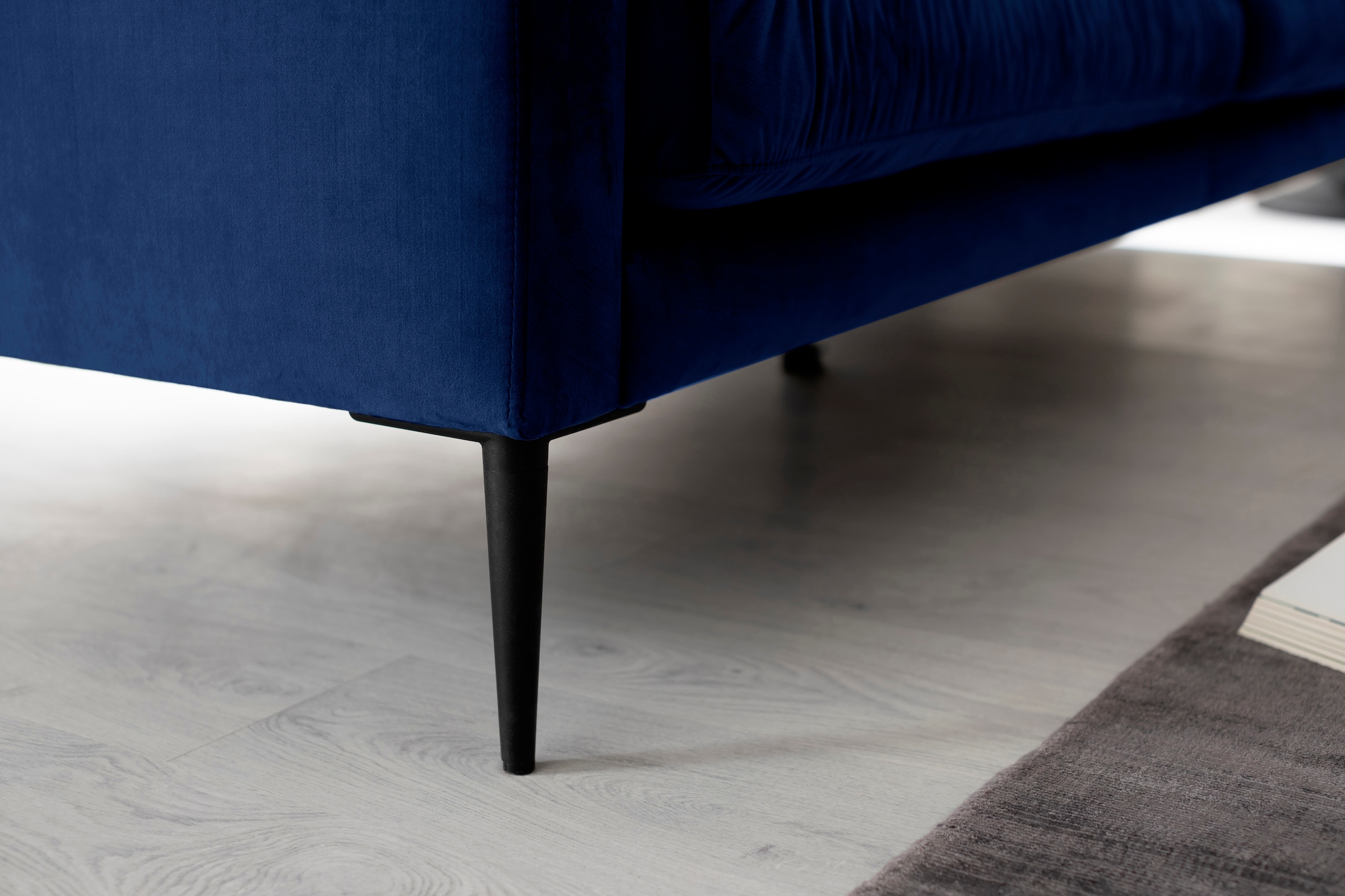 Trends by HG 3-Sitzer »Svea«, mit Metallfuss, frei im Raum stellbar