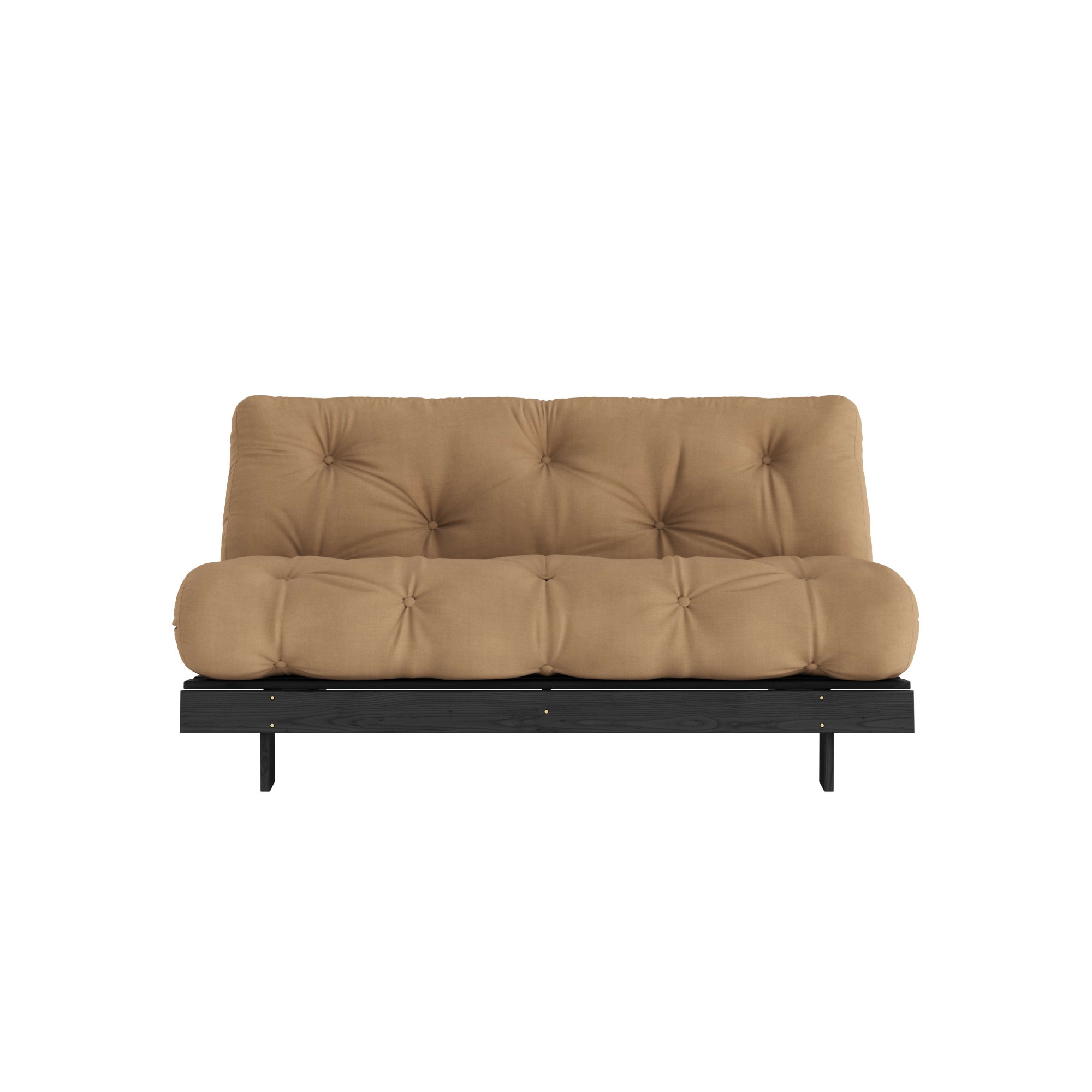 Image of Karup Design Daybett "Roots Sofa Bed, Schlafsofa, Daybett, Bettfunktion, FSC-Massivholz" Erhältlich in Breite 90 cm, 140 cm oder 160 cm, 2 Stk. tlg. Inkl. Futonmatratze. Mehrere Grössen & Farben, Made in Europe