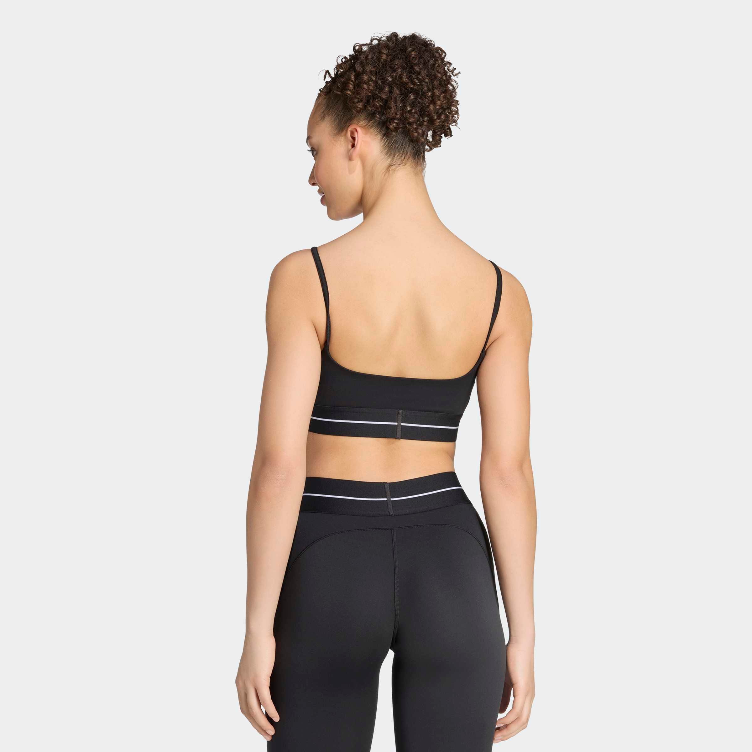 adidas Performance Soutien-gorge de sport »HYPERGLAM 3-STREIFEN SPORT-BH, LEICHTER HALT, GEPOLSTERT«