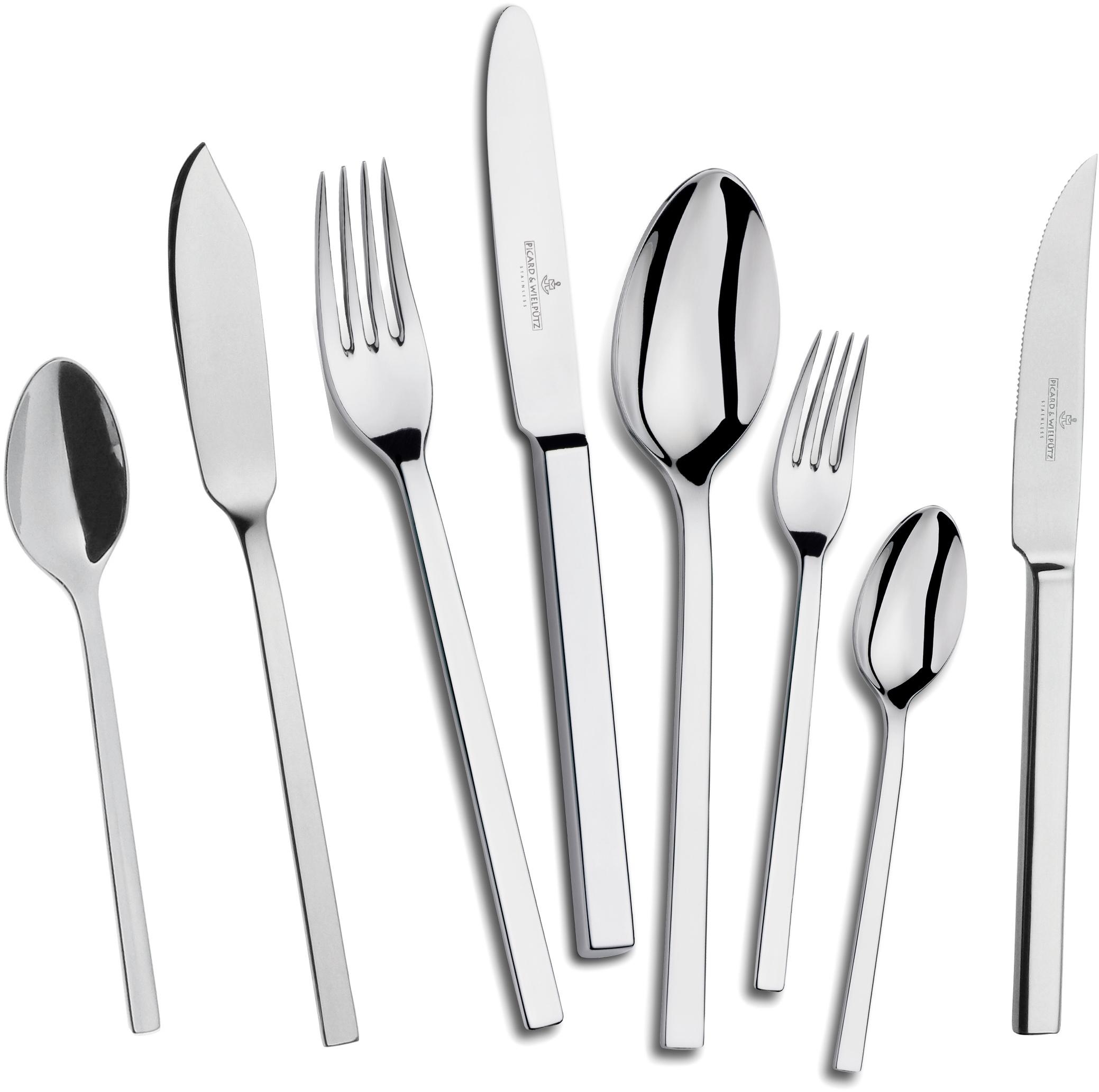 Image of Picard & Wielpütz Since 1927 Besteck-Set »Girona«, (Set, 48 tlg.), Chromnickel-Edelstahl 18/10, poliert bei Ackermann Versand Schweiz