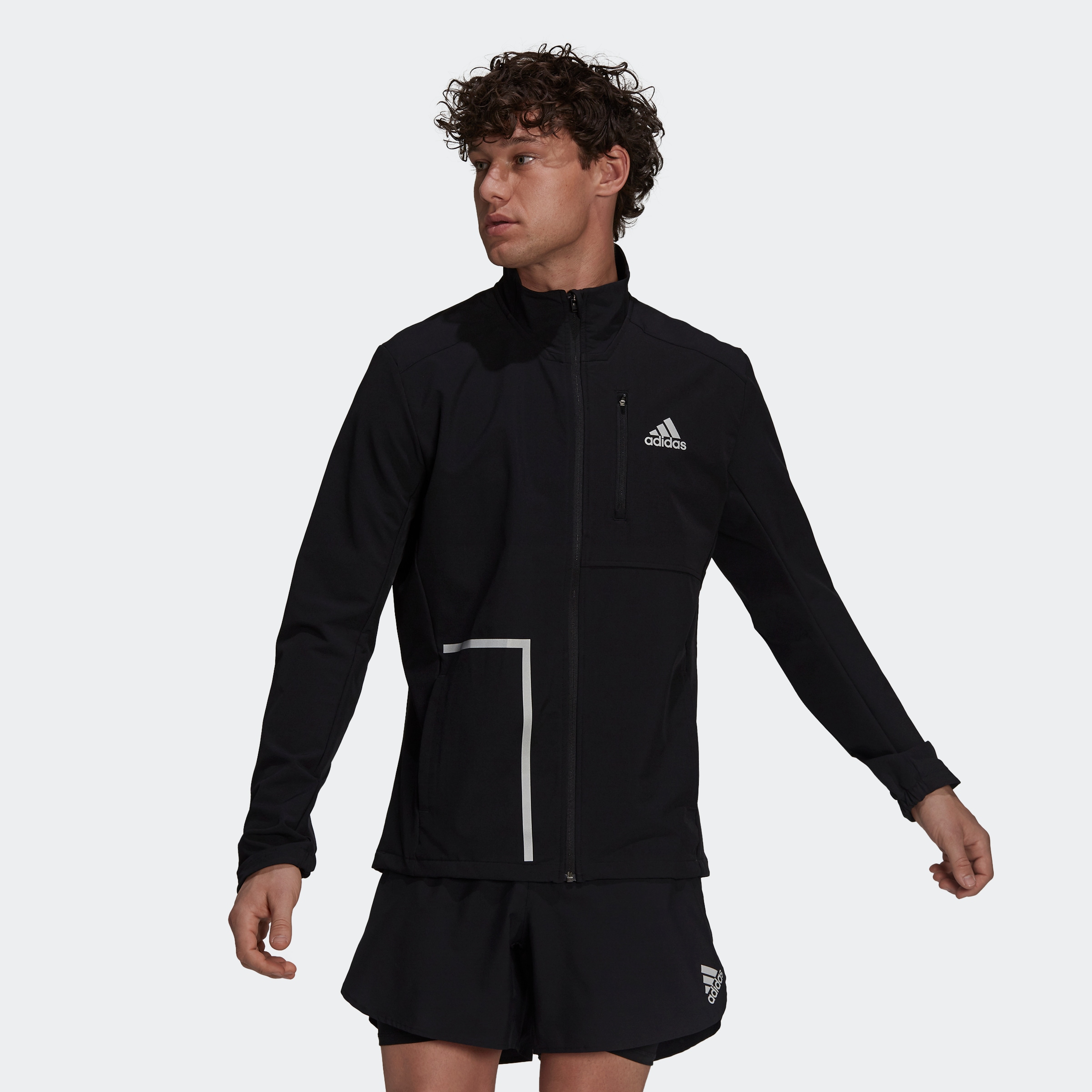 Image of adidas Performance Laufjacke »ADIDAS OWN THE RUN SOFT SHELL« bei Ackermann Versand Schweiz
