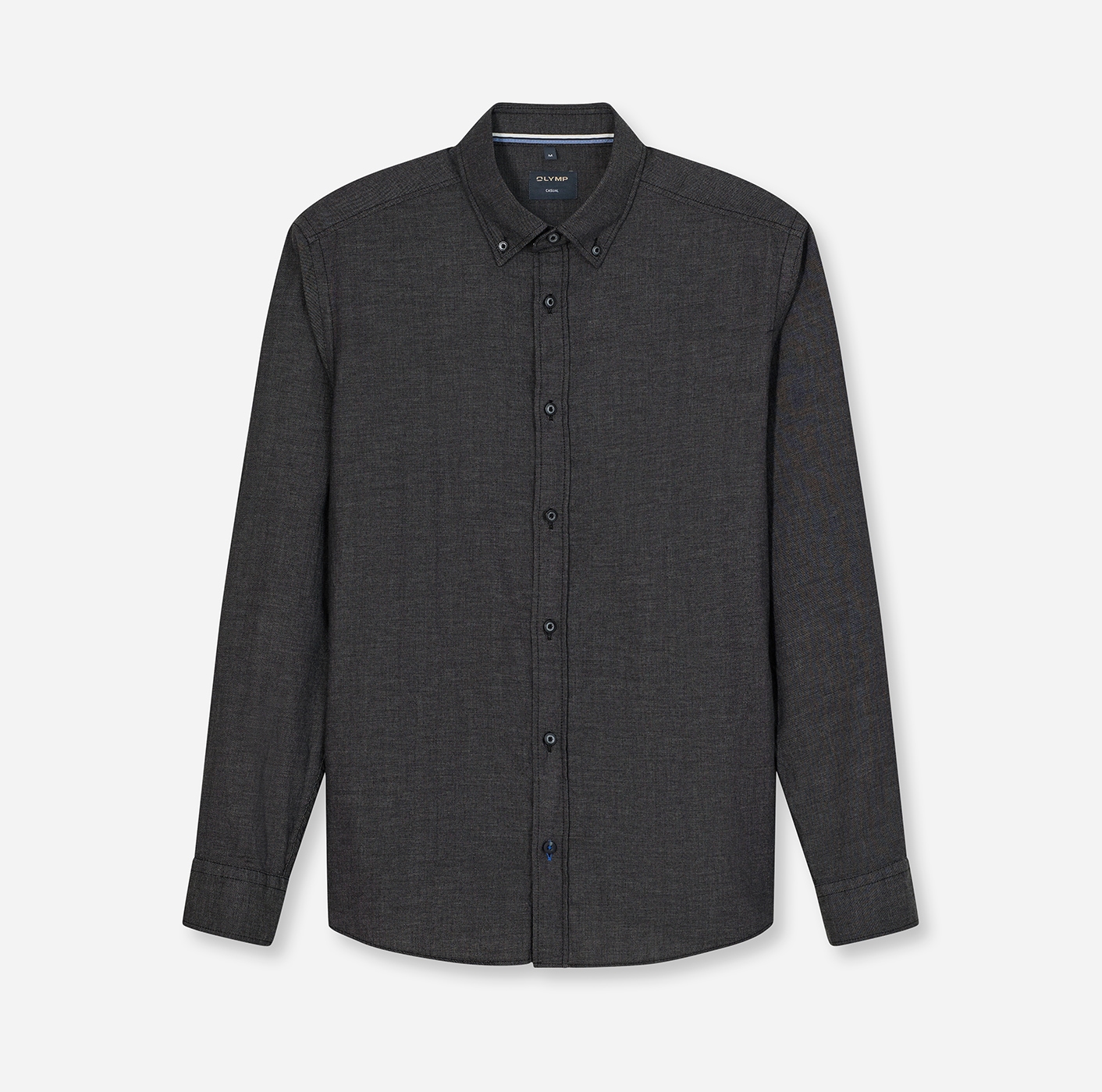 OLYMP Chemise à manches longues Button-down-Kragen, regular fit, casual