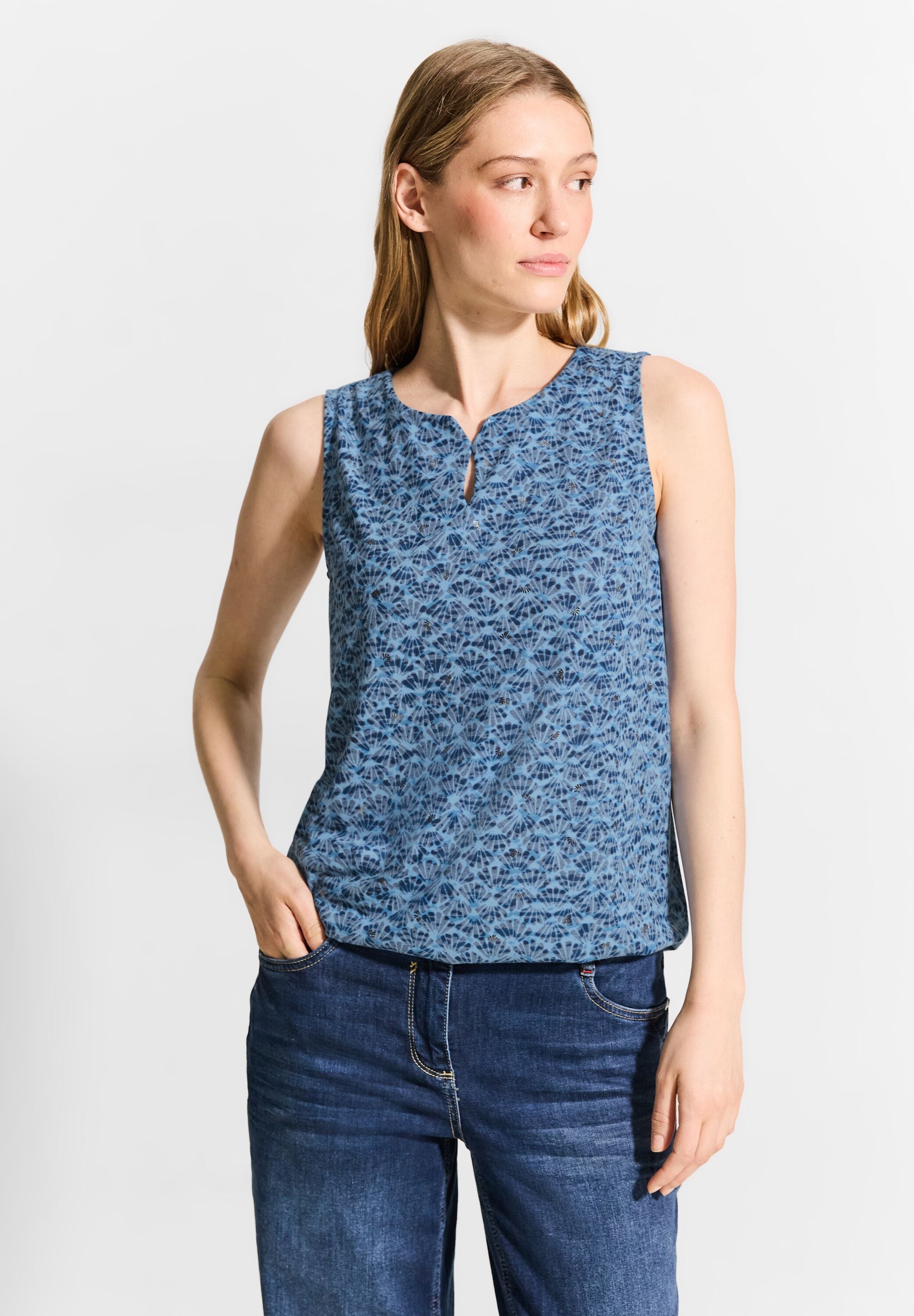 Cecil Shirttop, mit All-Over Print