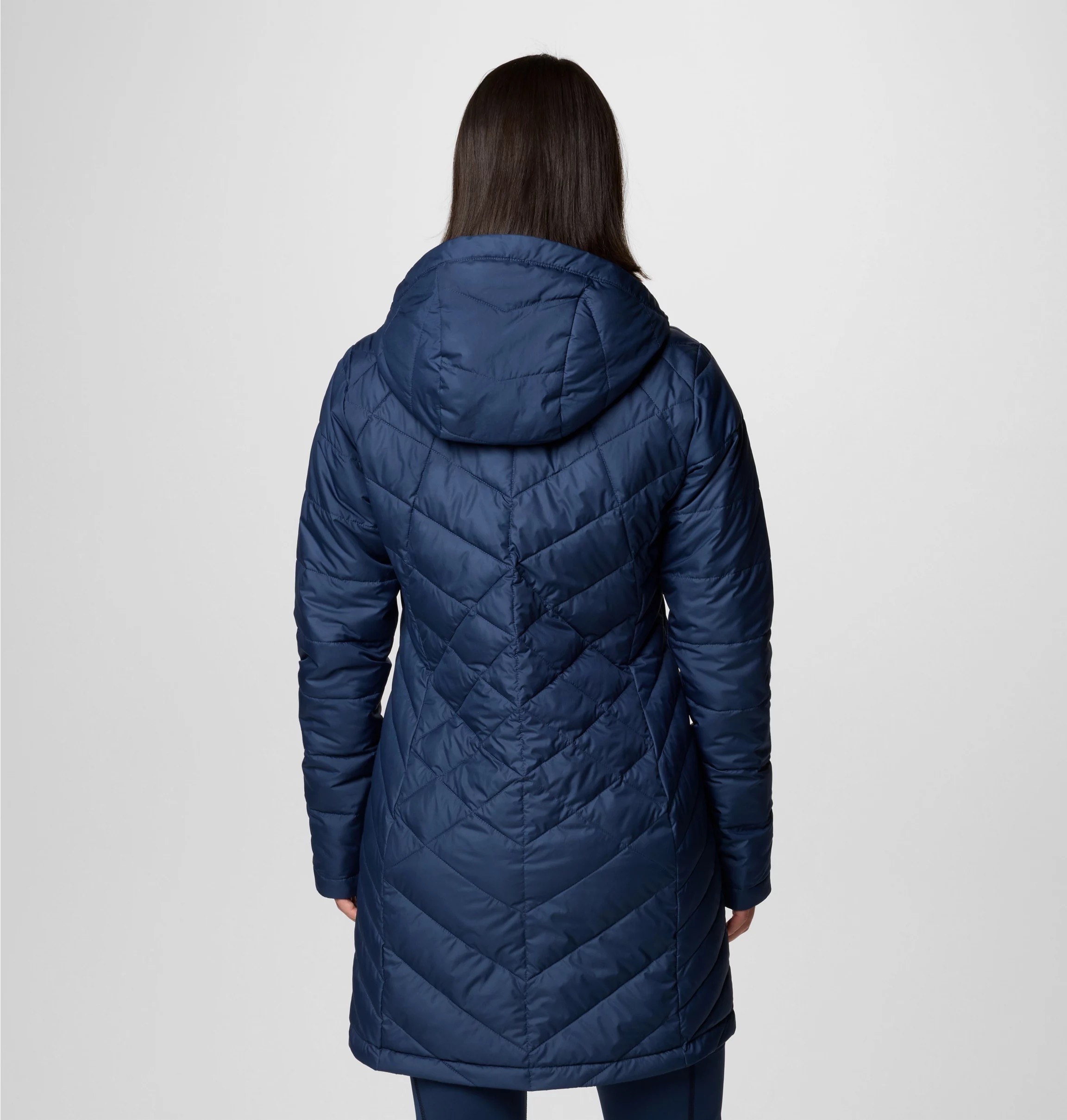 Columbia Steppmantel »HEAVENLY LONG HOODED JACKET«, (1 tlg.)