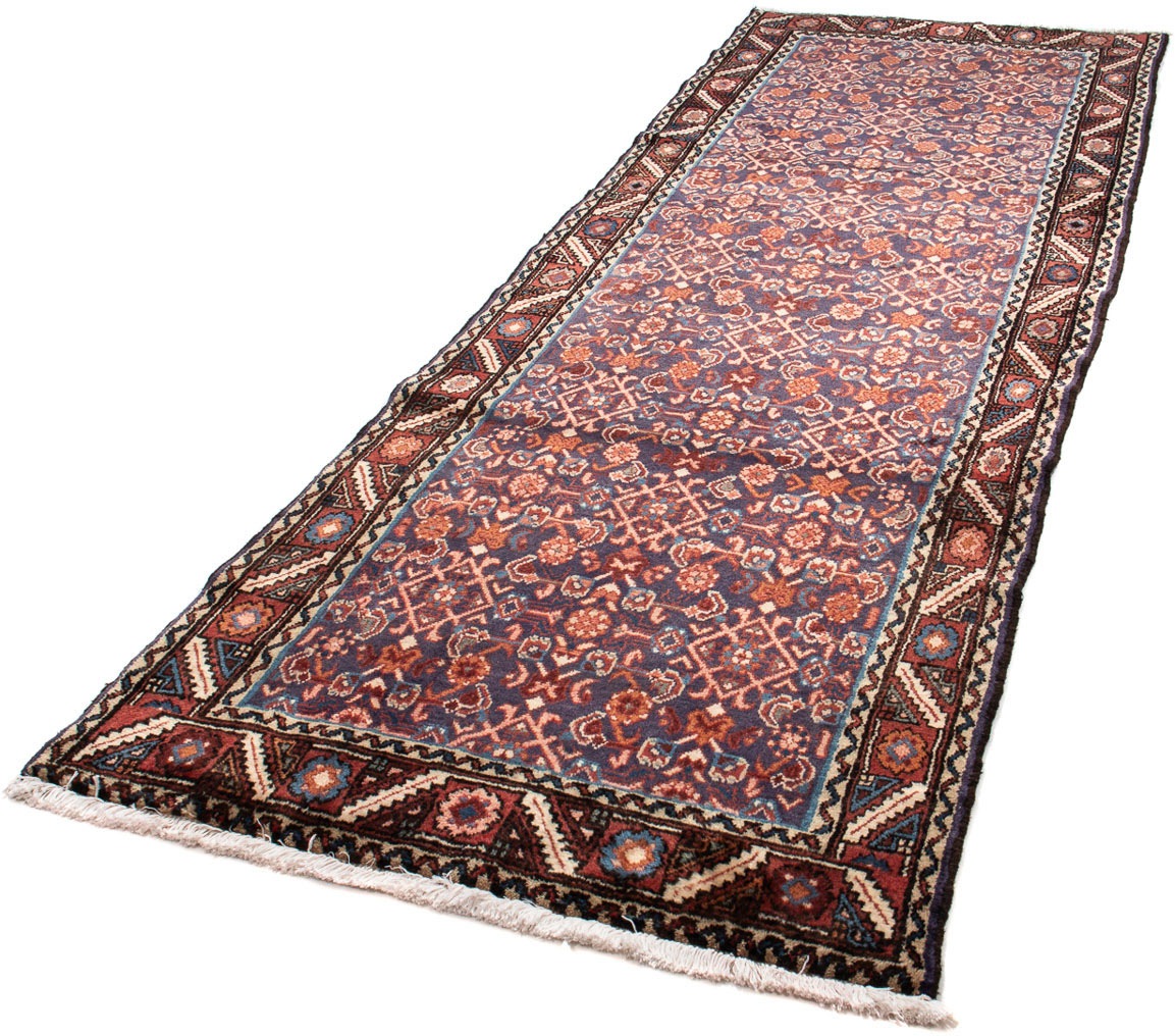Image of morgenland Orientteppich »Perser - Nomadic - 295 x 105 cm - lila«, rechteckig, 10 mm Höhe, Wohnzimmer, Handgeknüpft, Einzelstück mit Zertifikat bei Ackermann Versand Schweiz