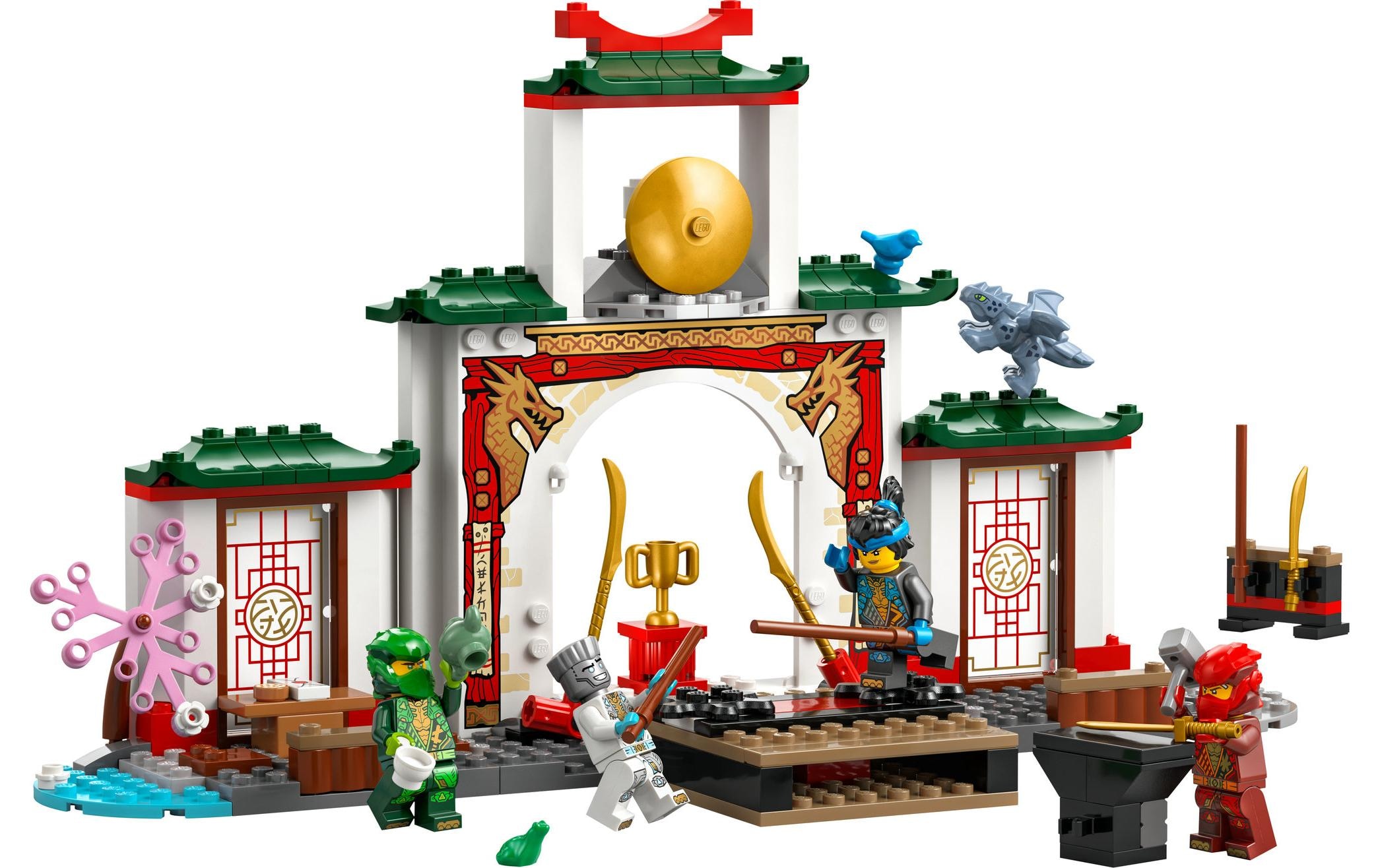 LEGO® Spielbausteine »Ninjago Spinjitzu-Tempel der Ninja 71831«, (158 St.)