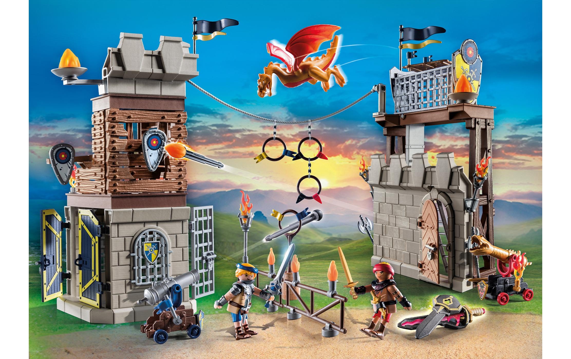 Playmobil® Briques de jeu »Novelmore vs. Burnham Raiders – Turnierarena 71298«