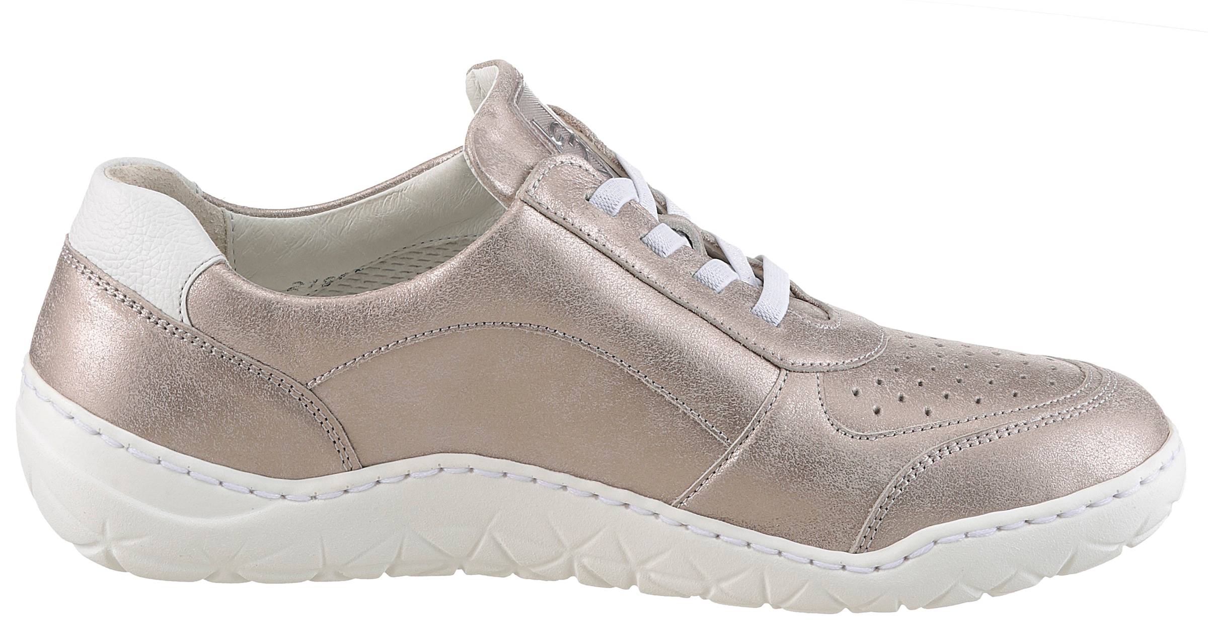 Waldläufer Slip-On Sneaker »K-MILENA«  , Komfortschuh, Bequemschuh in extrabreiter Weite K