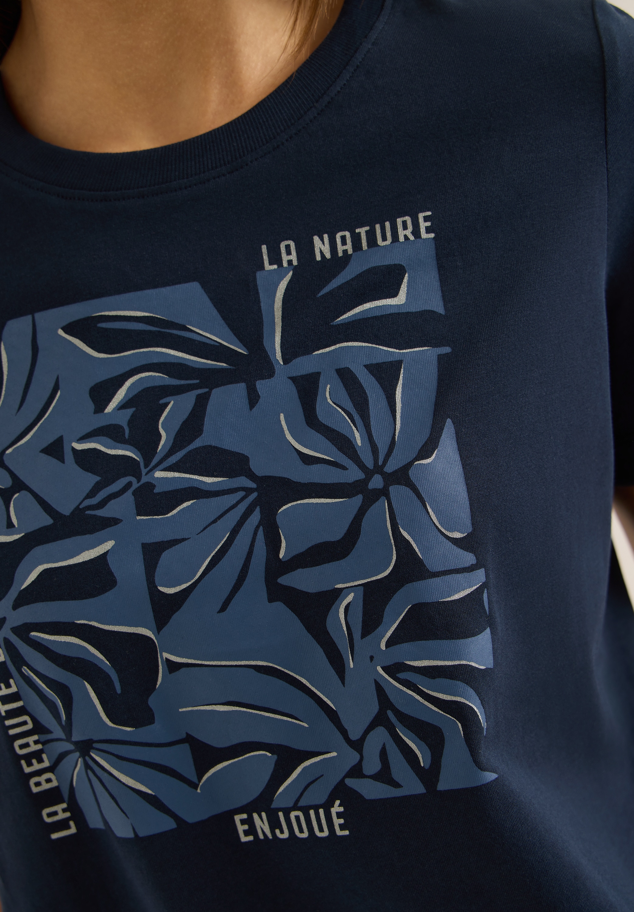 Image of Cecil Kurzarmshirt Sommershirt mit Frontprint