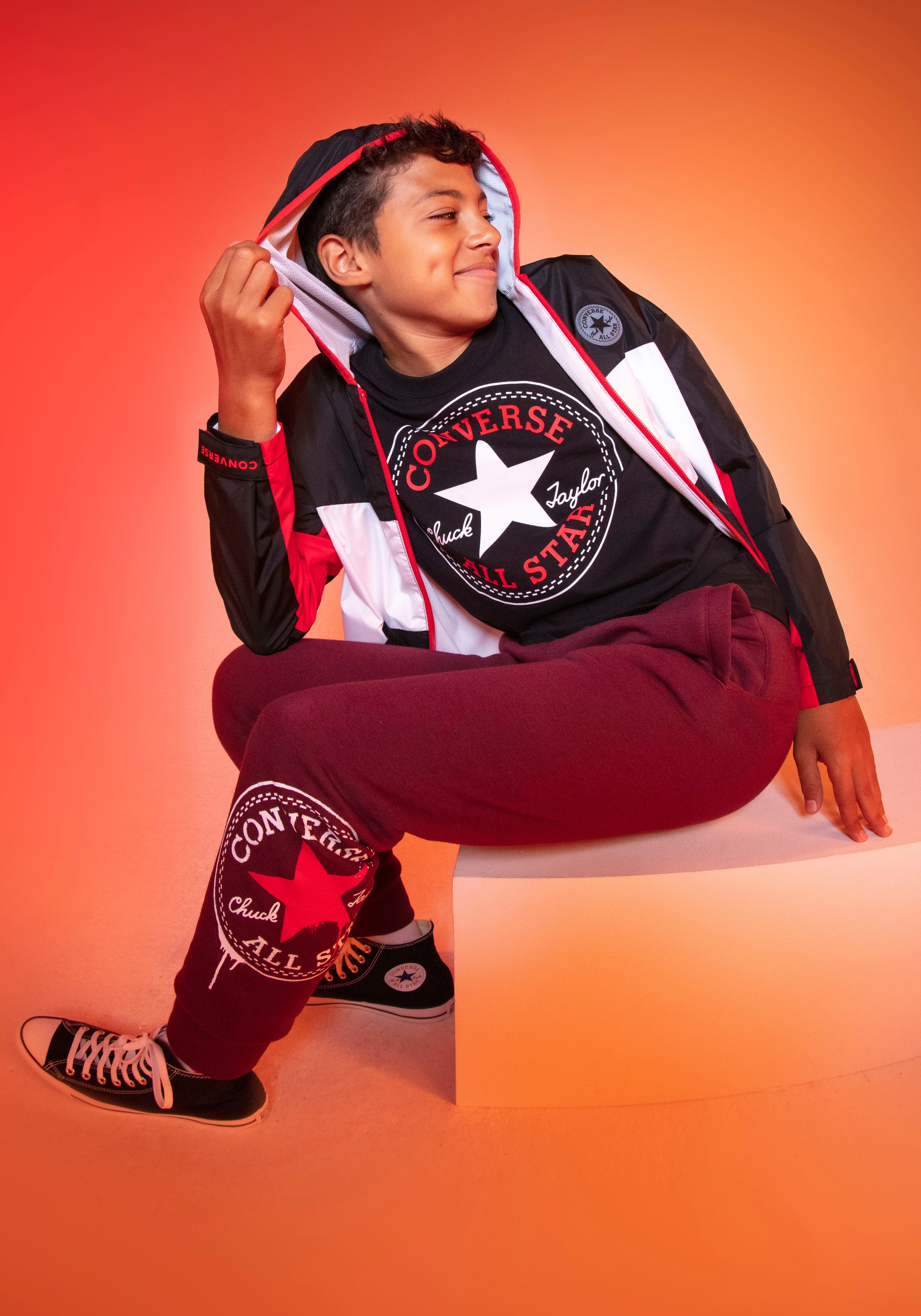 Converse Kurzarmshirt »für Kinder«, für Kinder
