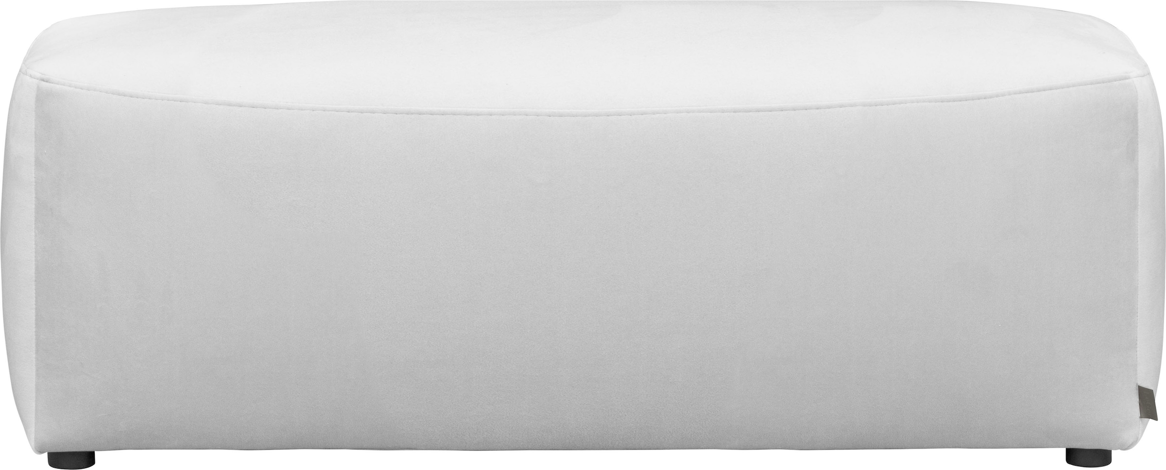 LeGer Home by Lena Gercke Polsterhocker »YANI Sitzhocker mit Wellenunterfederung, Masse B/T/H: 126/65/46 cm«, grosser Hocker passend zur Serie Yani, in hochwertiger Verarbeitung
