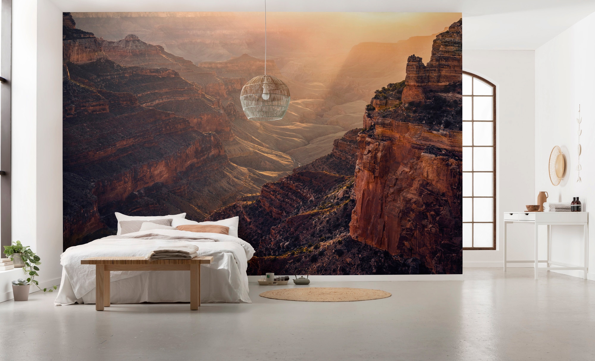 Komar Vliestapete »Digitaldruck Vlies - Grand Wonder - Grösse 450 x 280 cm«, bedruckt, Wohnzimmer, Schlafzimmer