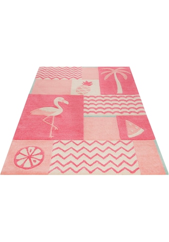 Kinderteppich »Fruity Flamingo«, rechteckig