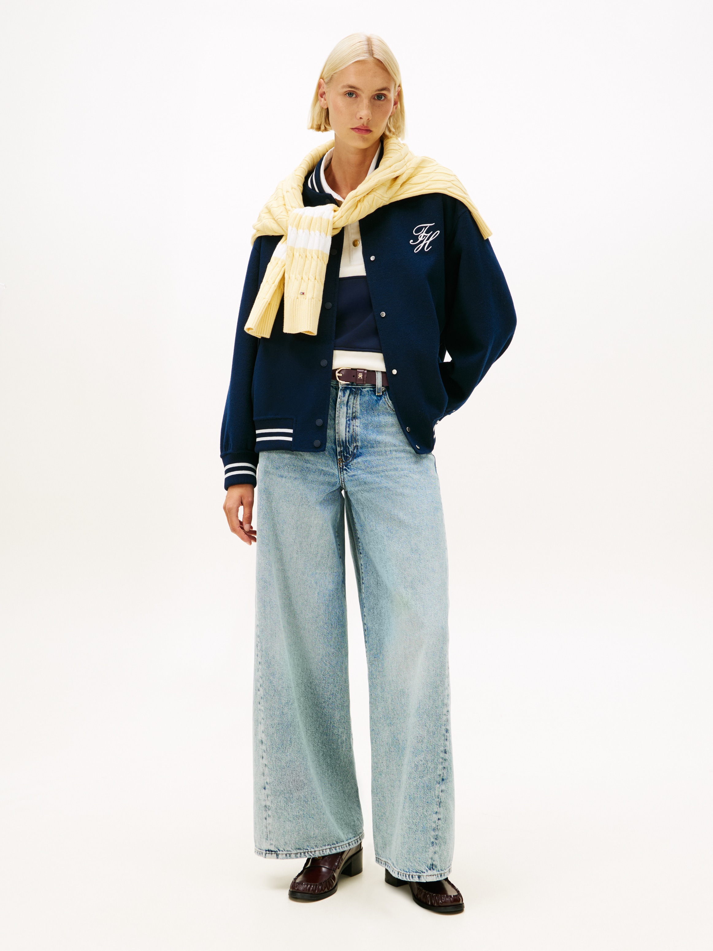 Tommy Hilfiger Jeans taille haute »DNM 70's WIDE LEG HW«