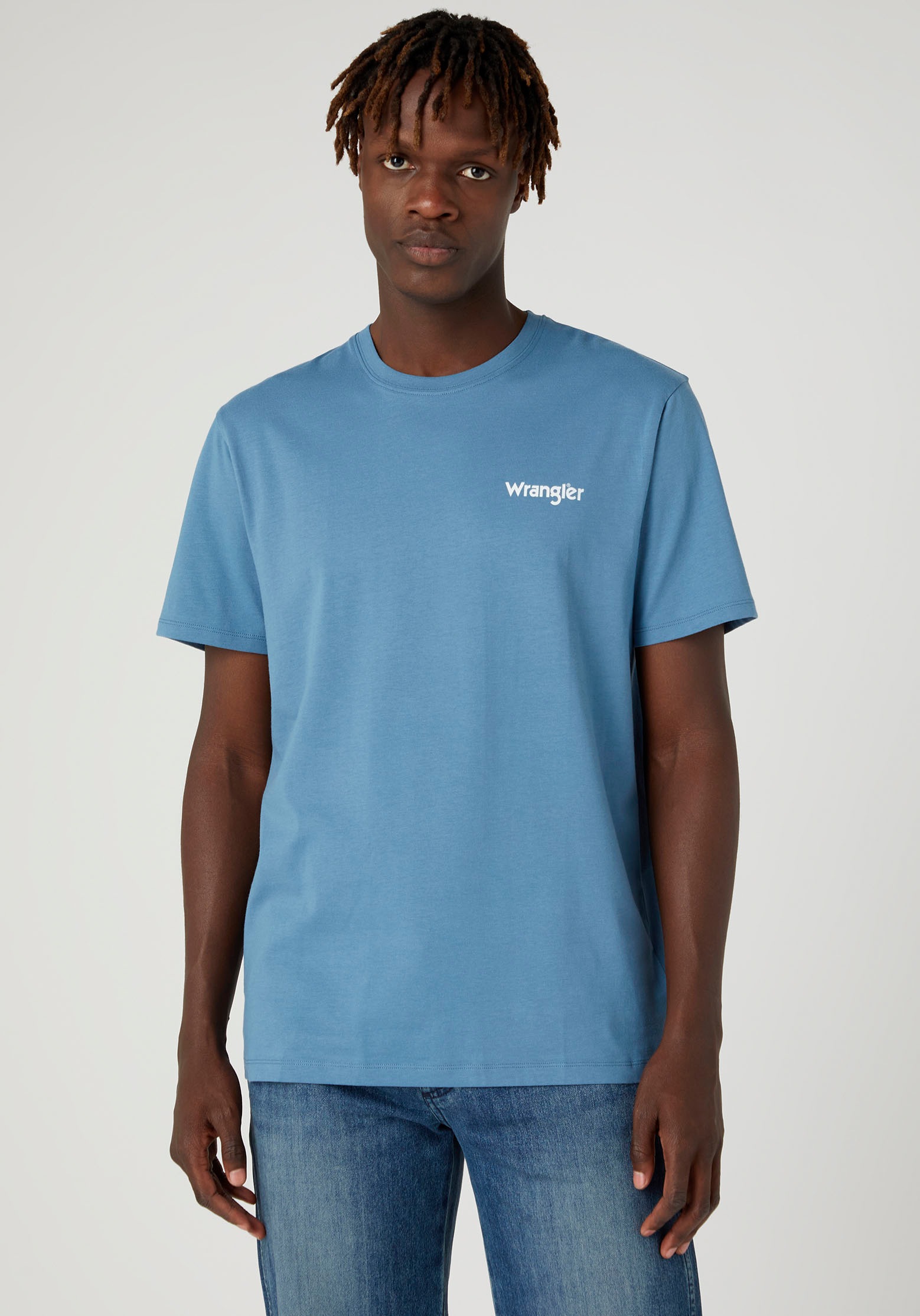 Wrangler T-Shirt »Sign Off«, (Set, 2 tlg., 2er-Pack)