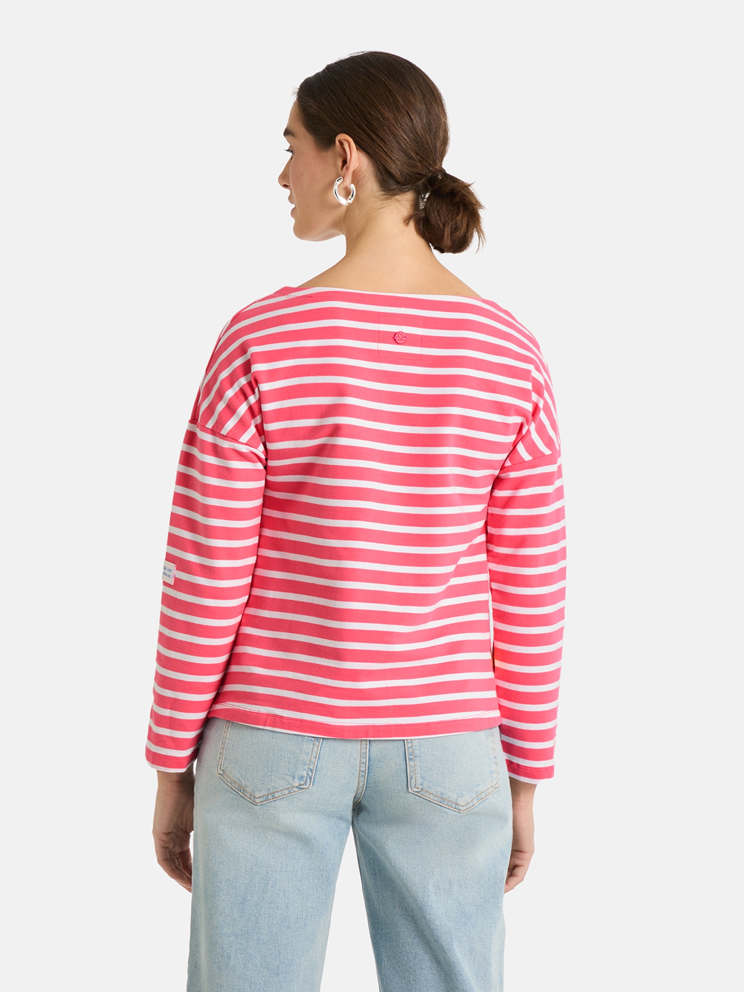 Lieblingsstück Langarmshirt »StineL« mit U-Boot Ausschnitt, Streifenmuster