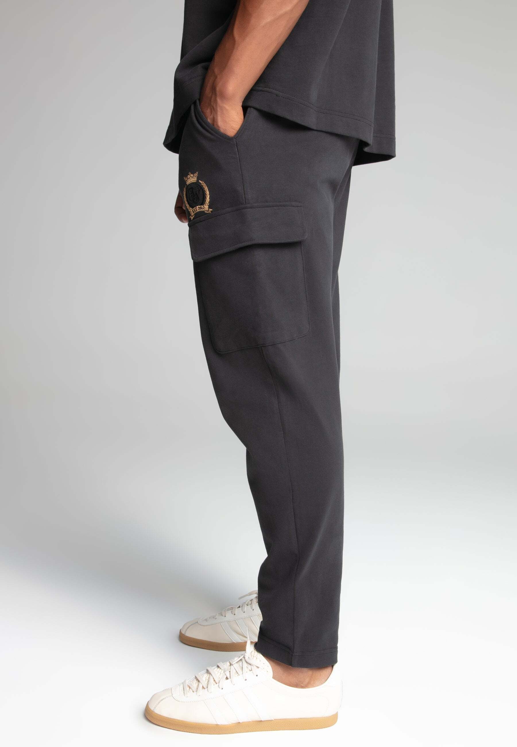 Siksilk Sweatpants »Siksilk Jogginghose Crest Cargo Joggers«