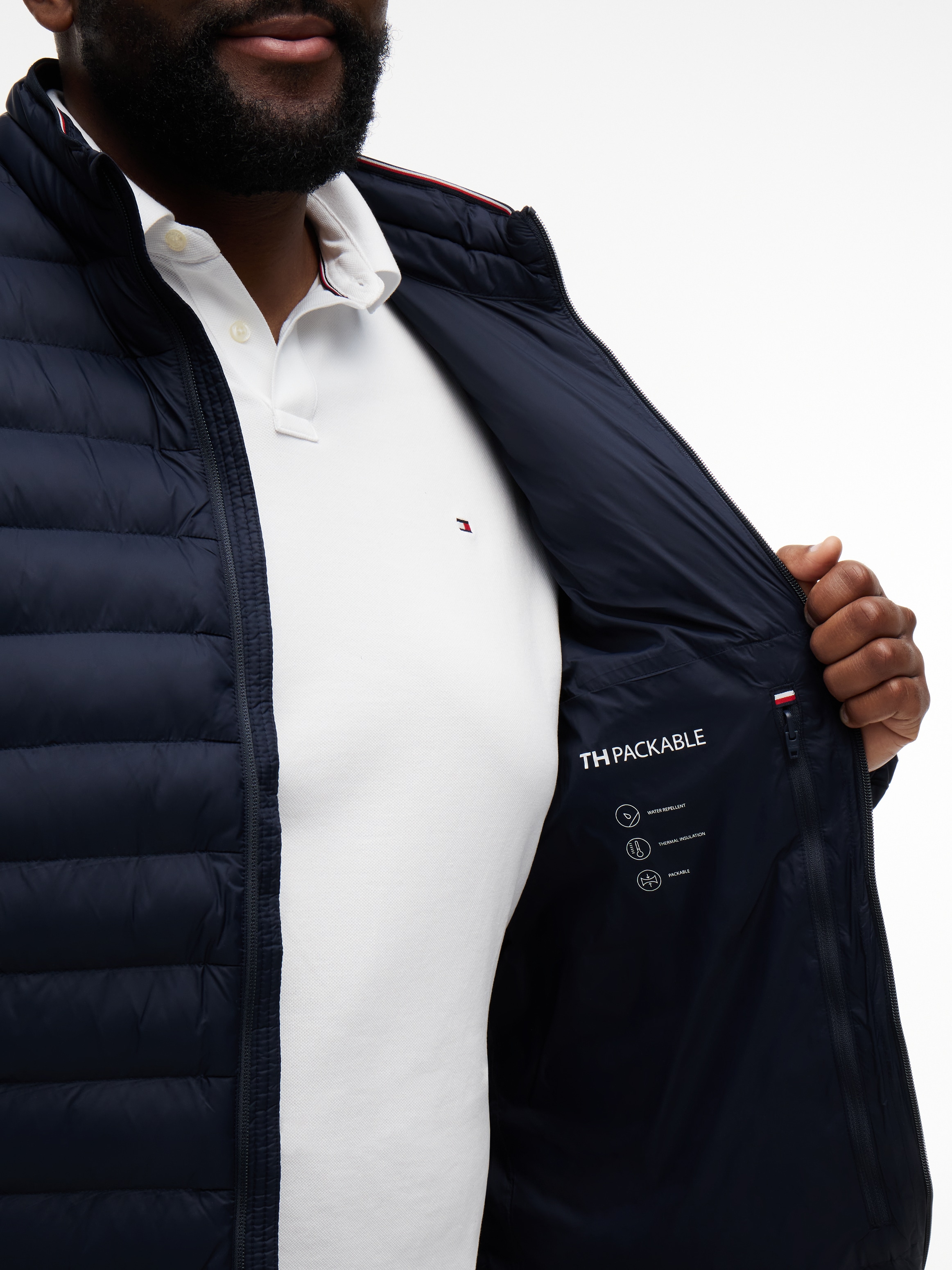 Tommy Hilfiger Big & Tall Veste matelassée »BT-PACKABLE RECYCLED JACKET«