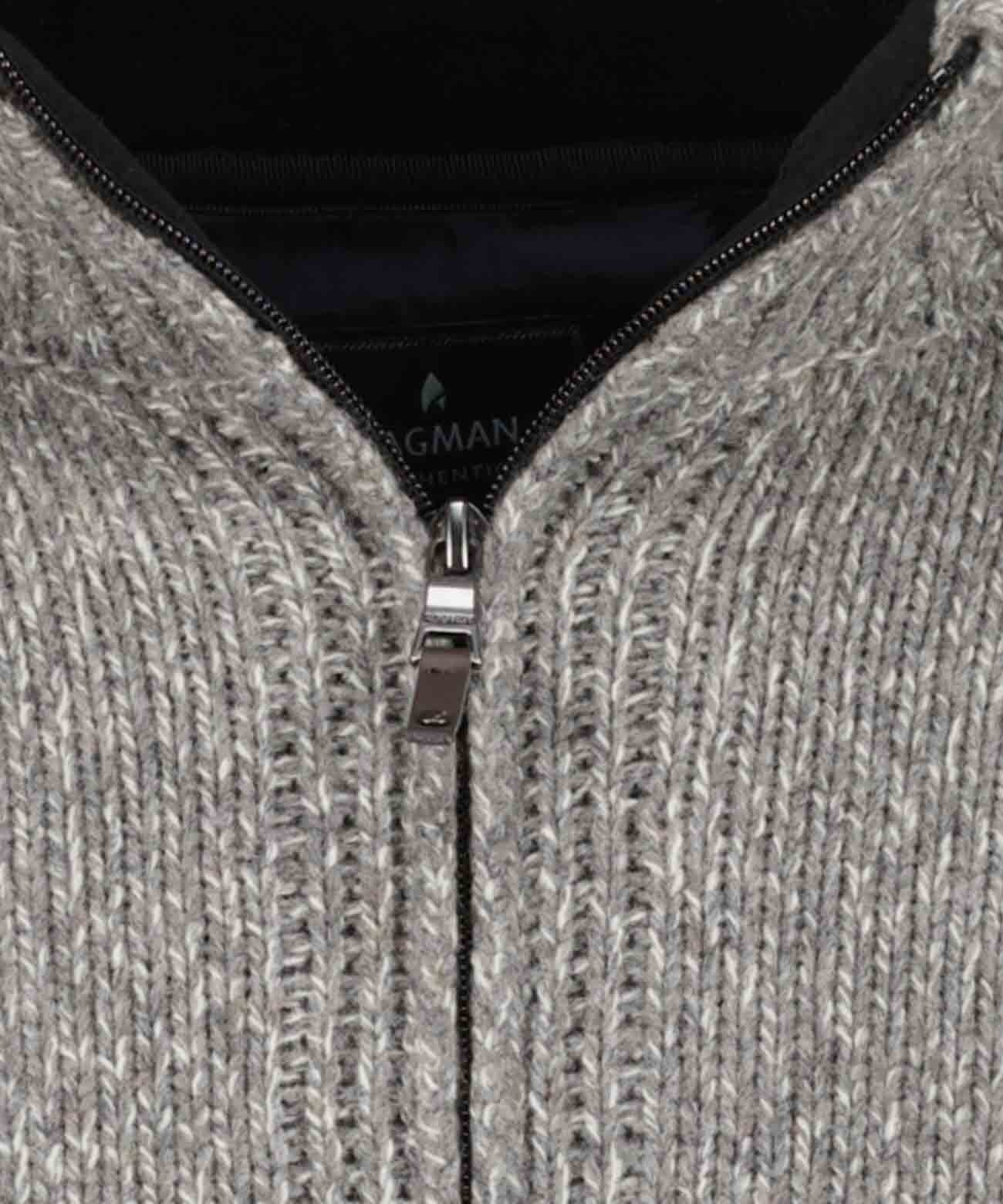 RAGMAN Strickfleecejacke