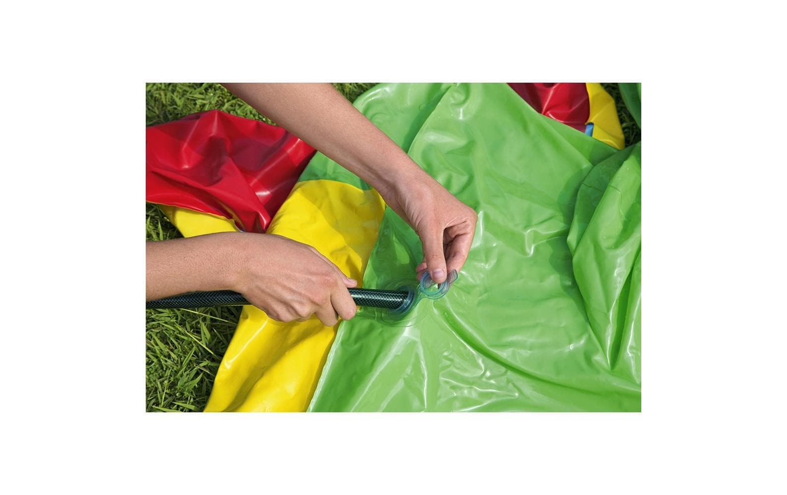 Bestway Spiel-Wassersprenkler »Jumbo Caterpillar 338 x 110 x 188 cm«