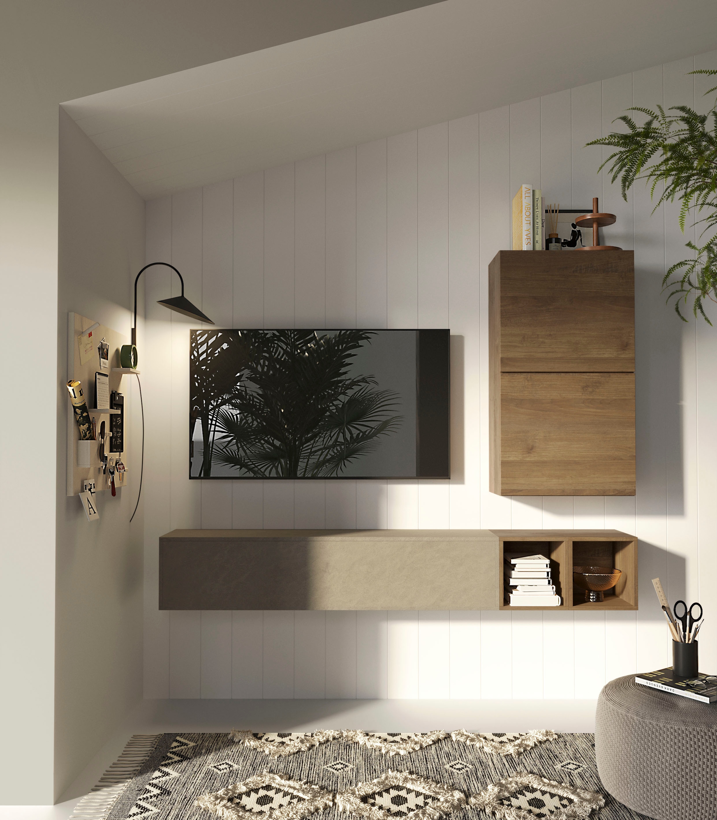 Image of Home affaire Wohnwand "Infinity, 4tlg. Breite 194 cm, Höhe variabel, Wohnwand" Spar-Set, 3 Stk. tlg.