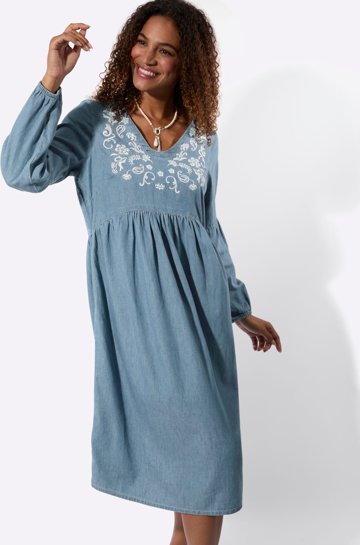 Inspirationen Robe en jean »Jeans-Kleid«